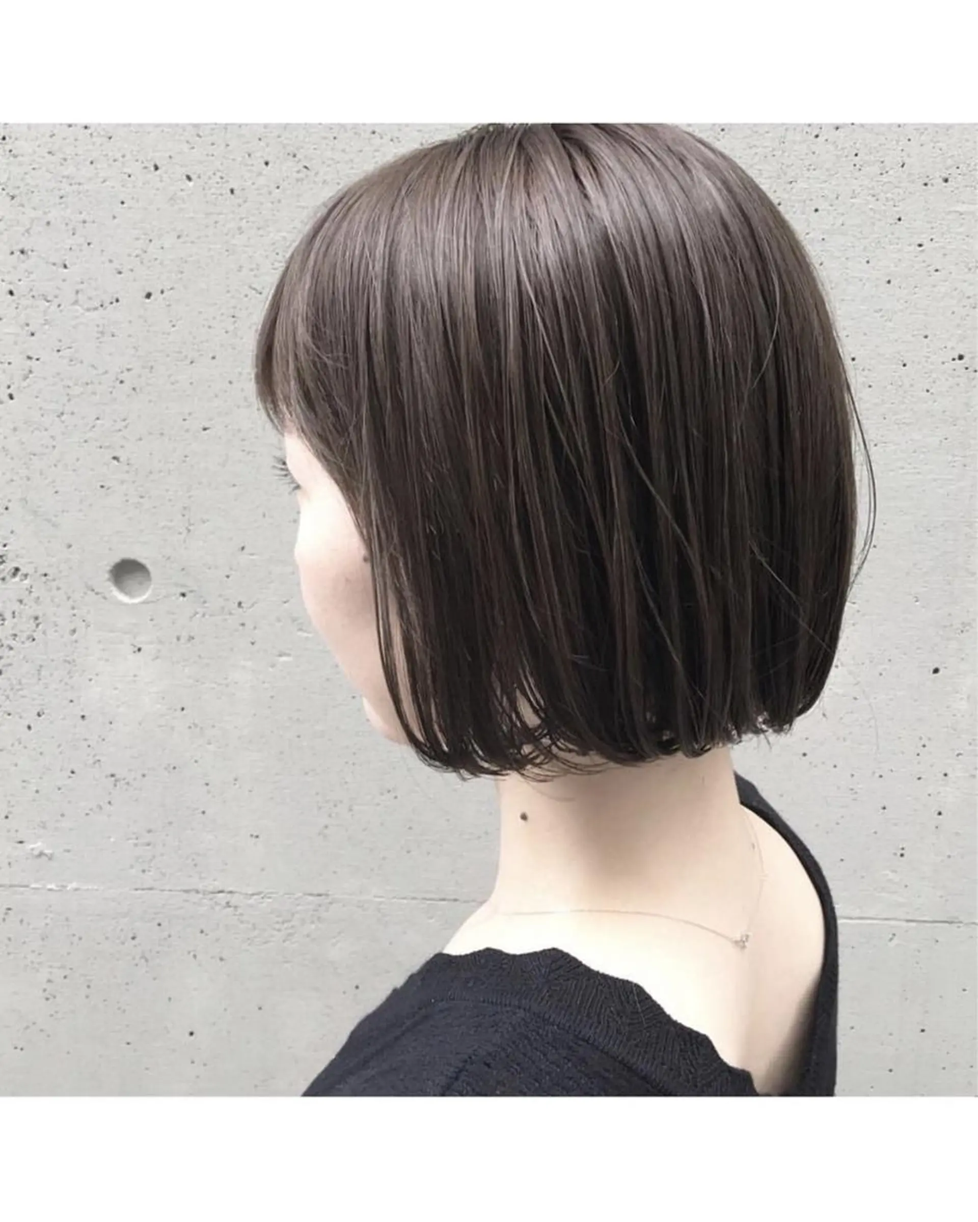 ミディアム ヘアカラー kiy by ioeのヘアスタイル