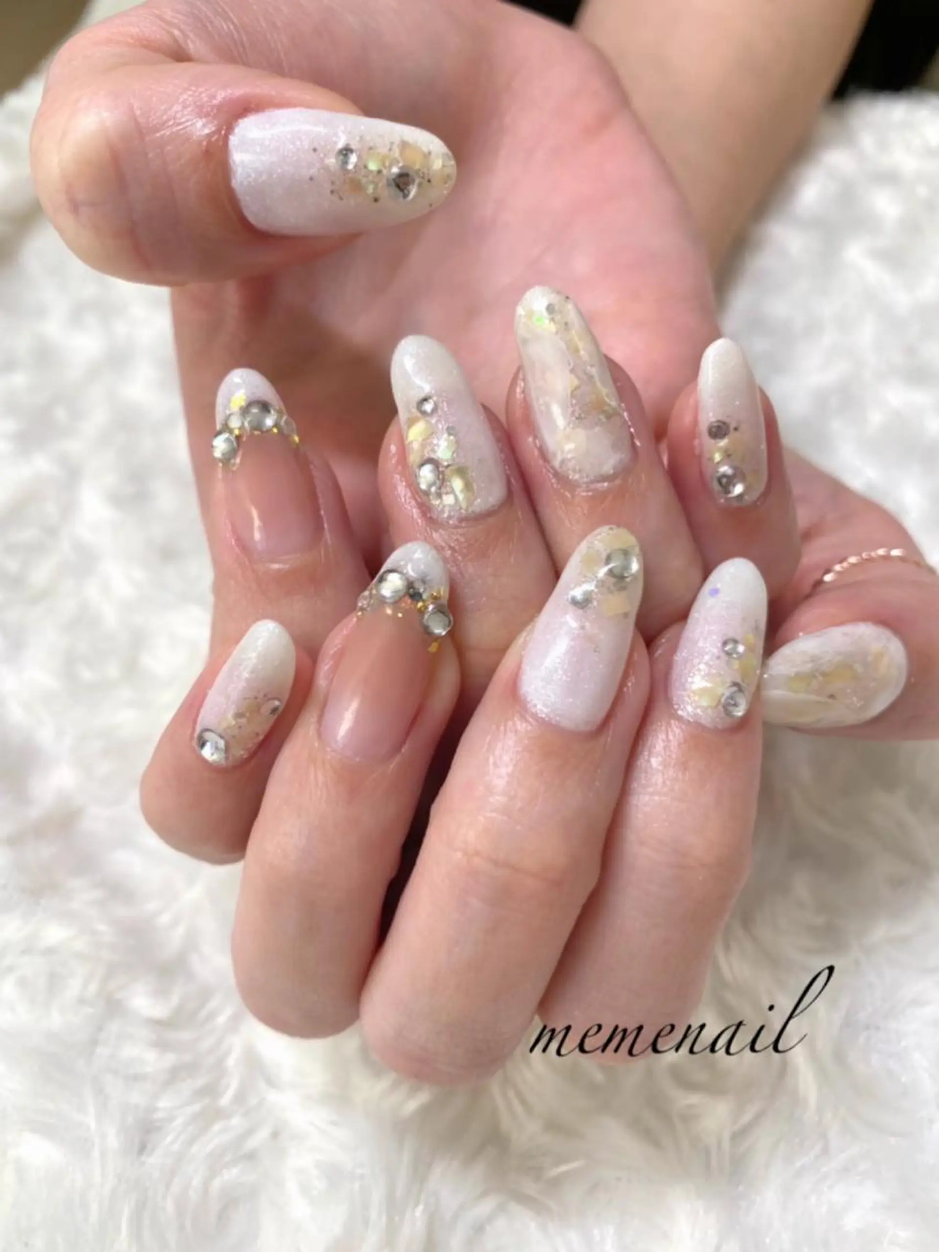 ネイル ラメ(グリッター) 持ち込み ハンドネイル Noguchi Megumiのその他イメージ