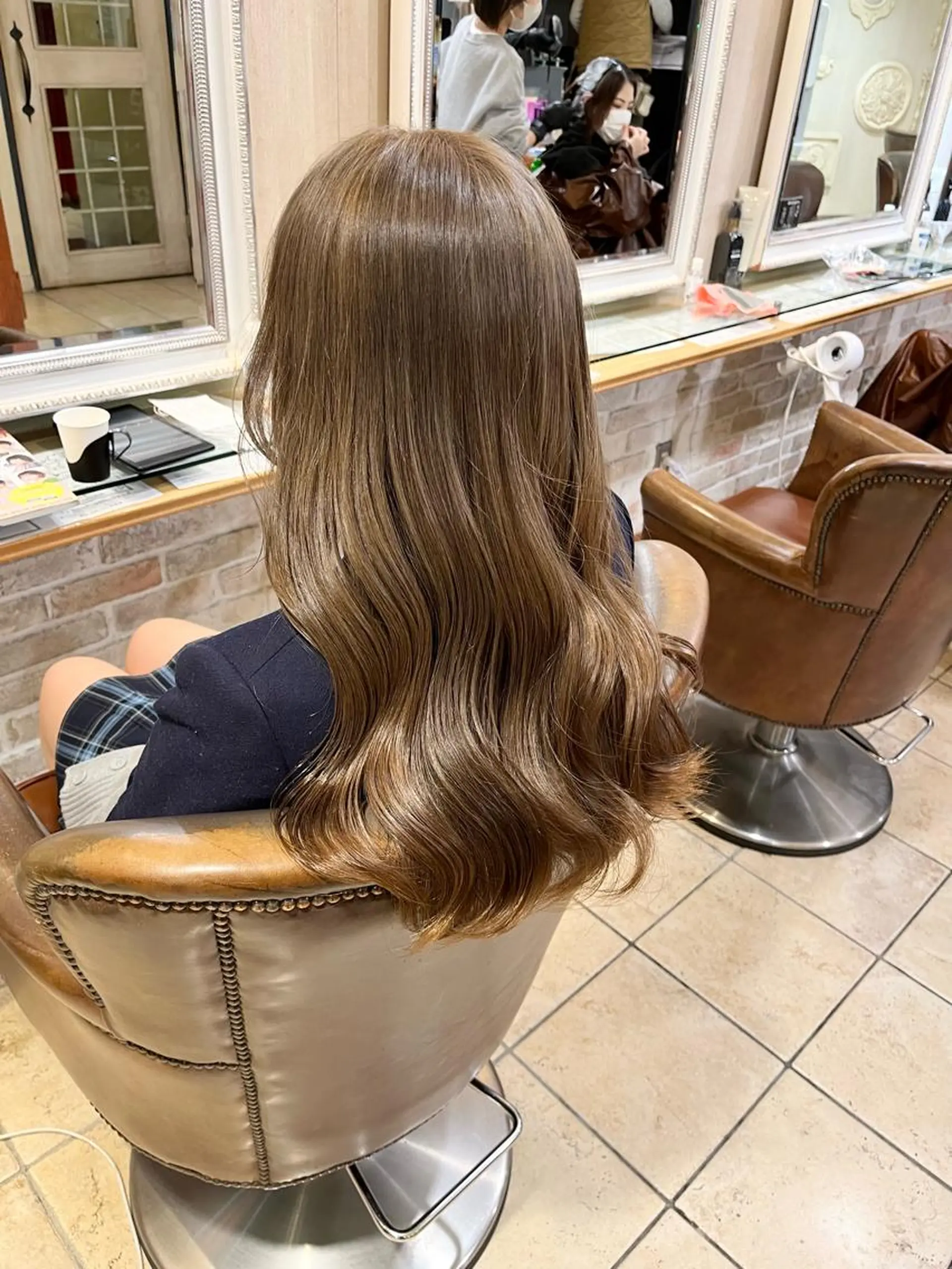 ロング カラー ショート/ 木村詩織のヘアスタイル