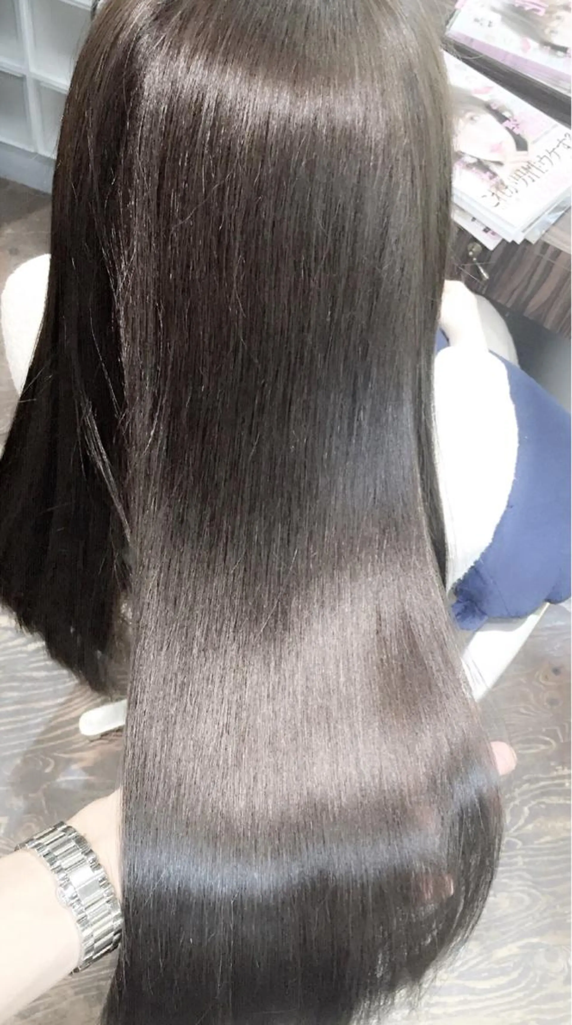 カラー ラベンダーカラー ラベンダーグレー カット ヘアカラー トリートメント ヘッドスパ グレージュ/髪質改善 Yamato.hのヘアスタイル