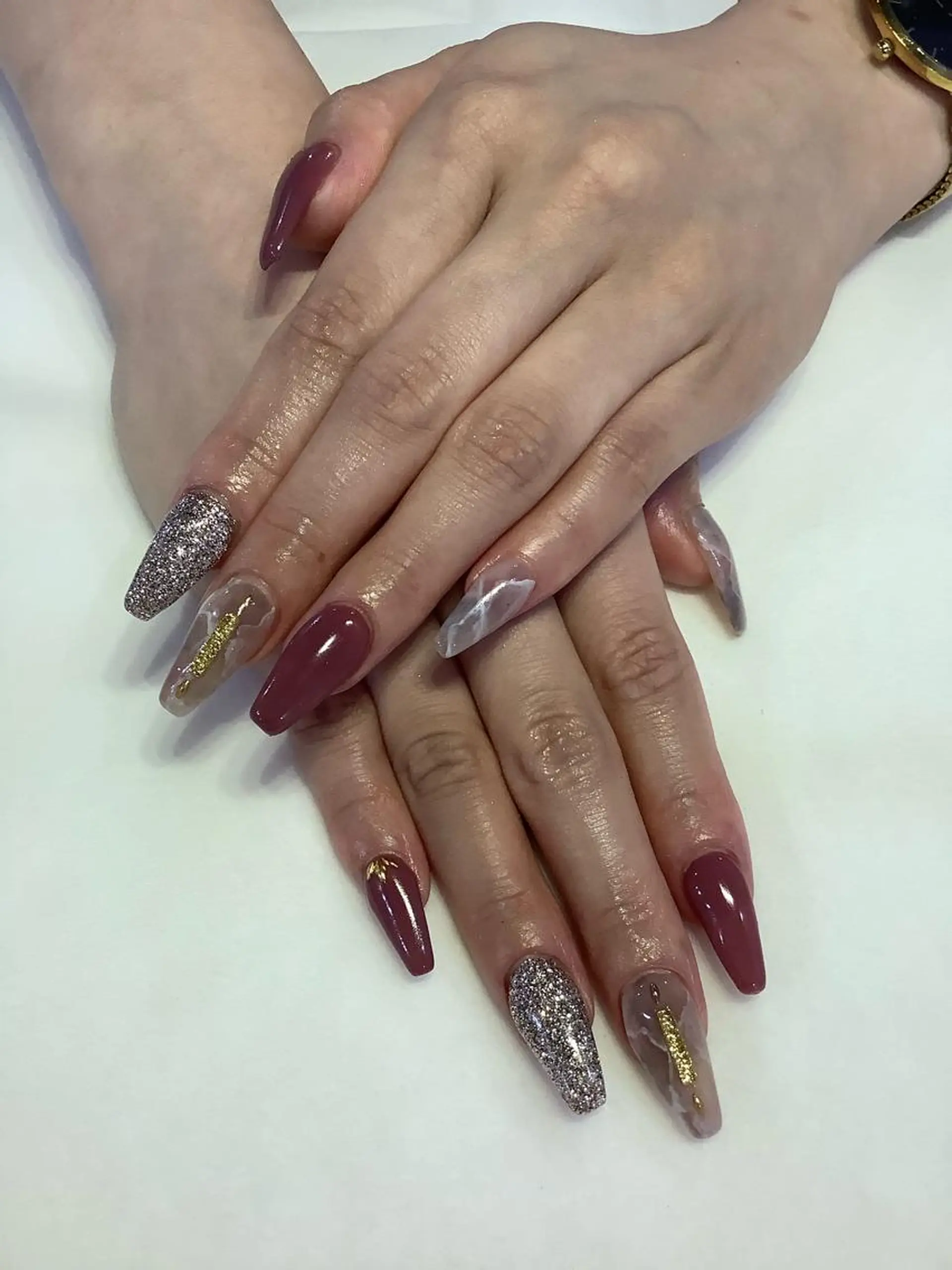 ネイル 💎🐰 saki. m 🐰💎のネイルデザイン