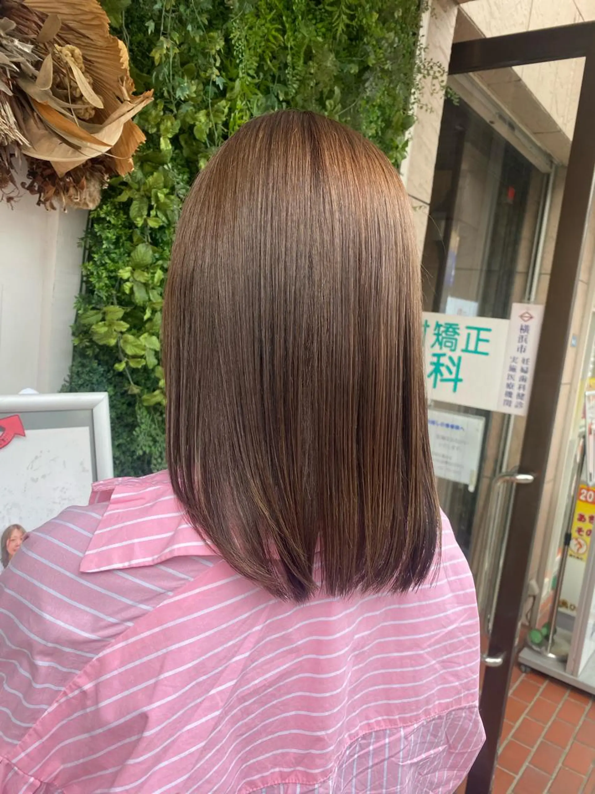 ミディアム カラー 透明感カラー/韓国 ヘア🩶yuri🩵のヘアスタイル