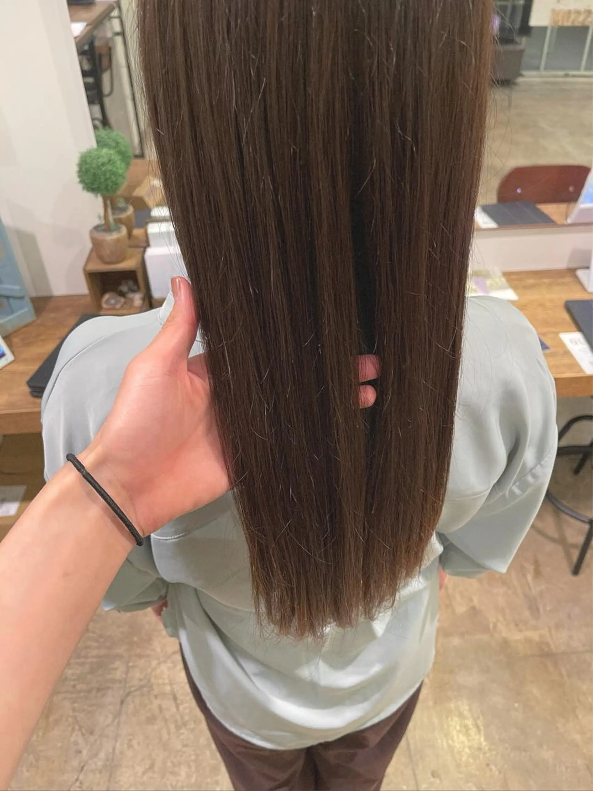 ロング 髪質改善 カット トリートメント 艶髪カラー😊 西久保光✂️のヘアスタイル