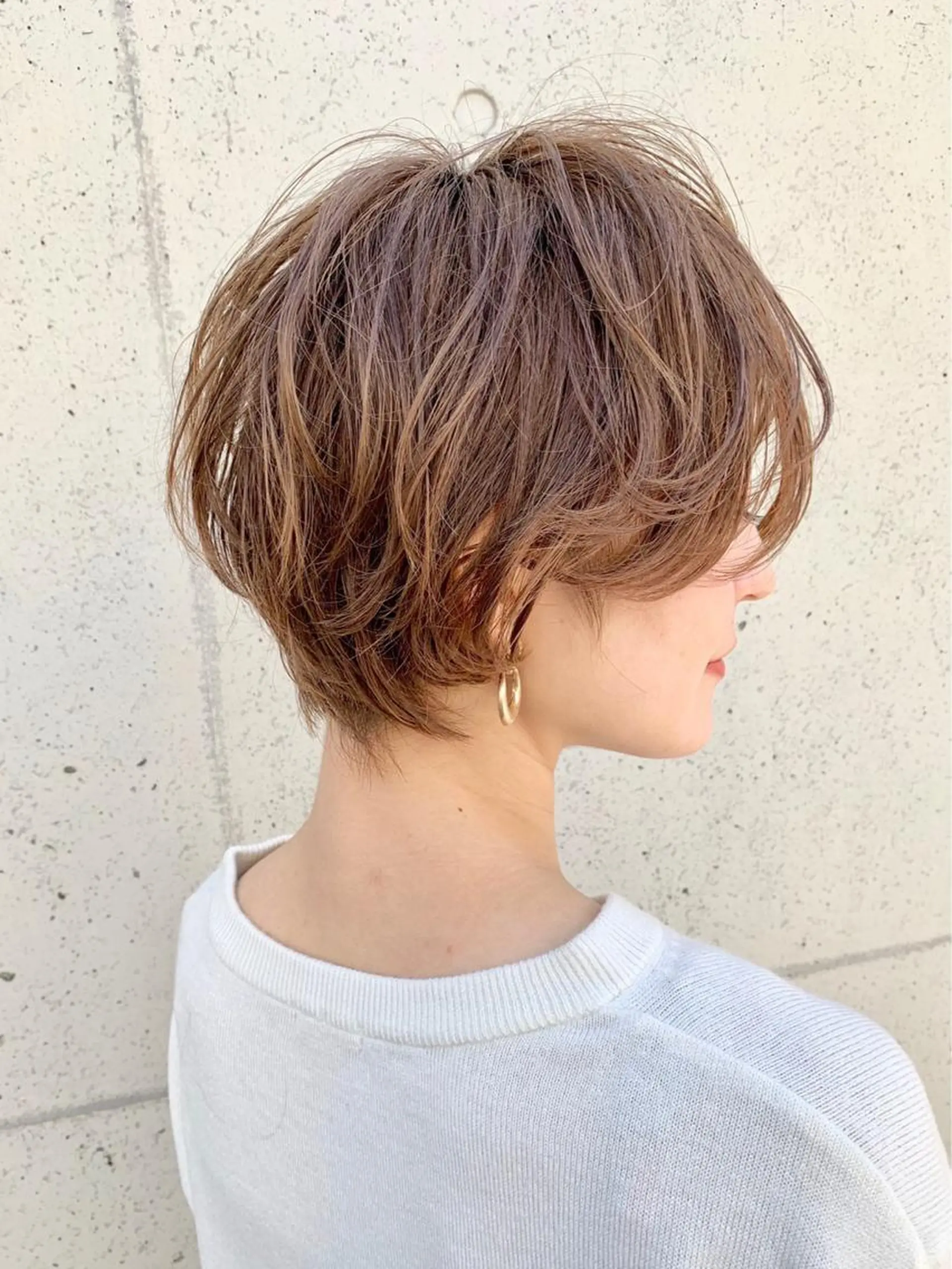 ショート ショートボブ ボブ ショートヘア ❣️韓国レイヤー ❣️渡部晃輝のヘアスタイル