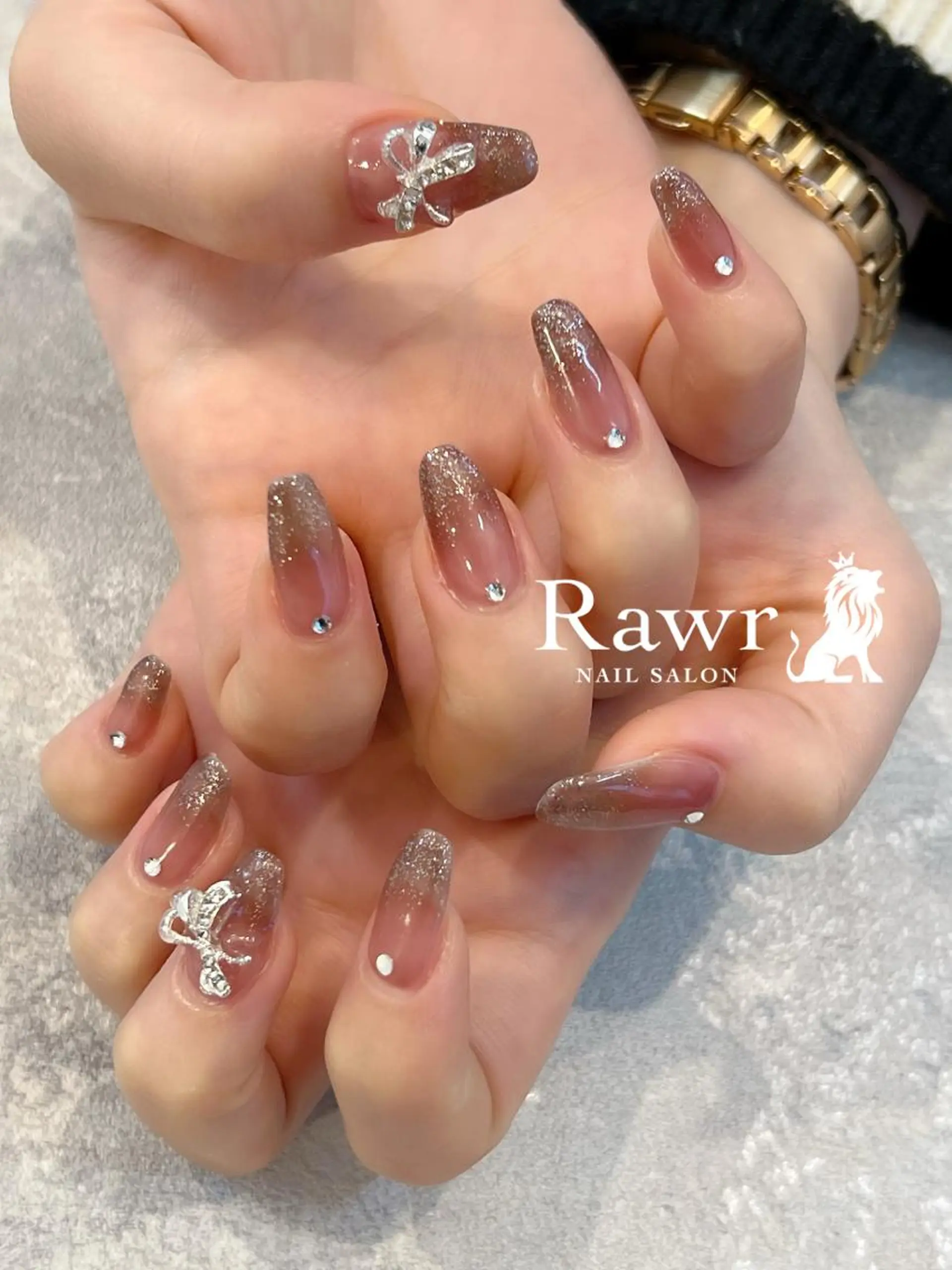 ネイル ハンドネイル Rawr / saoriのネイルデザイン