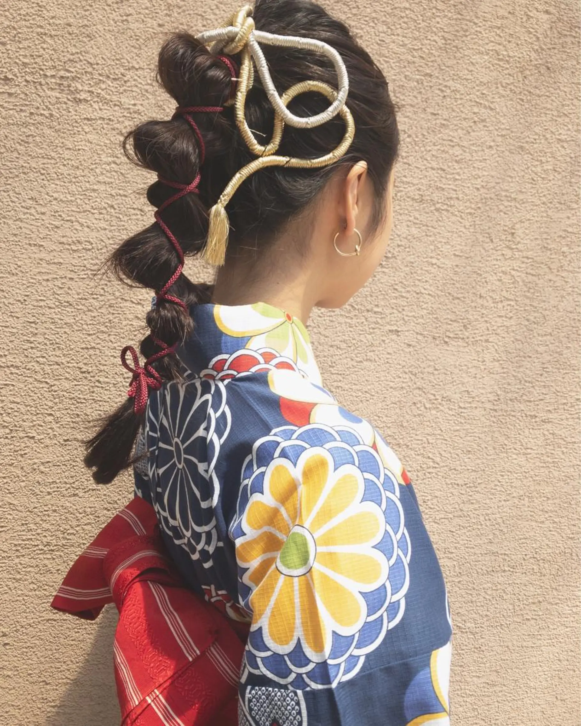 セミロング ヘアアレンジ moana surfriderのヘアスタイル