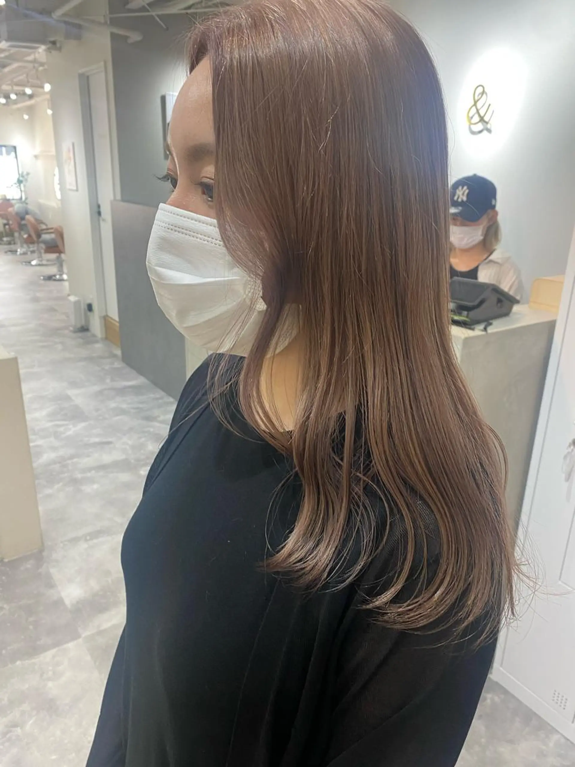 ロング カラー 韓国×髪質改善カラー 💎hinaのヘアスタイル