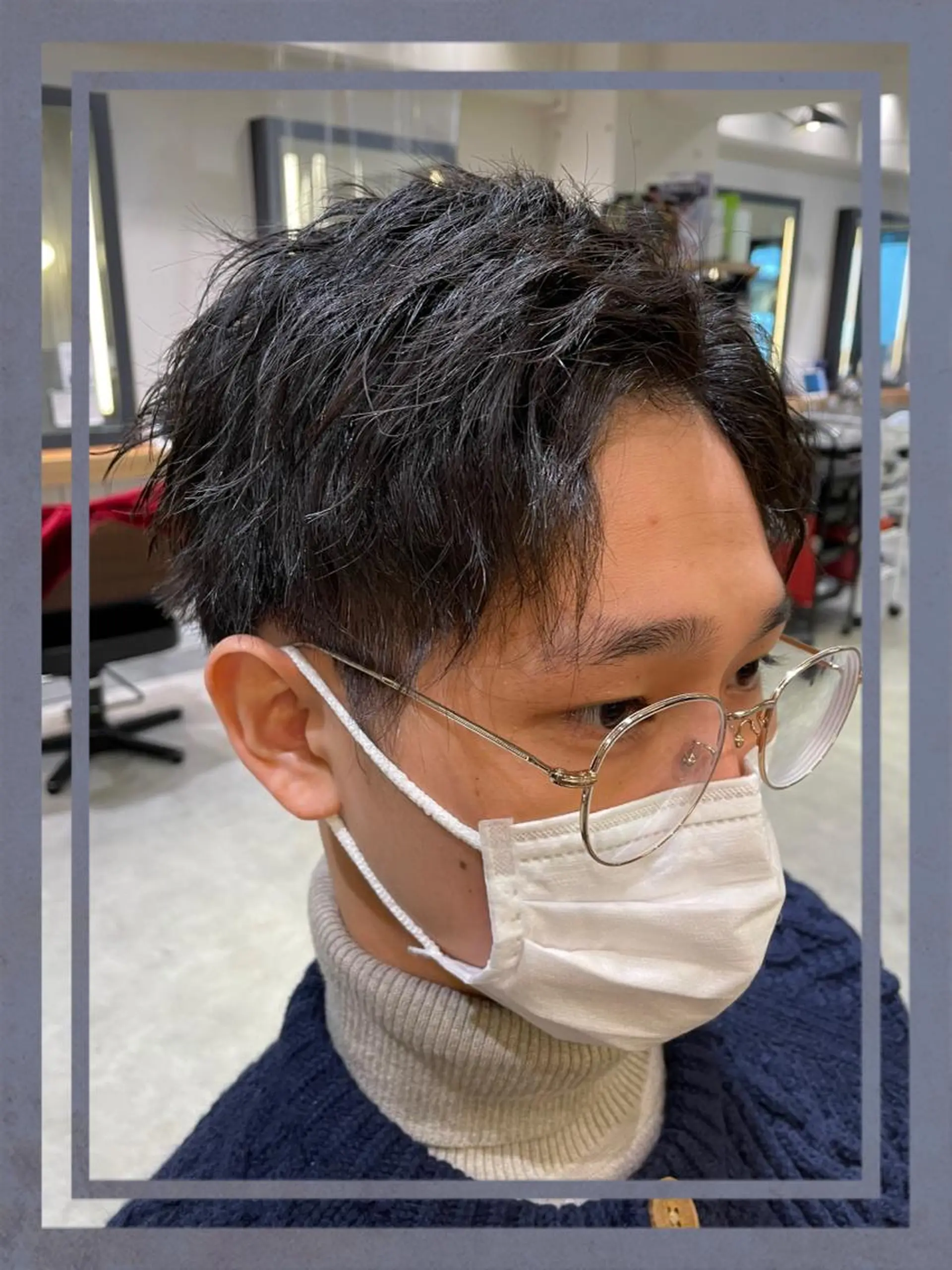 ショート 💫メンズ専門 大木肖愉夢💫のヘアスタイル