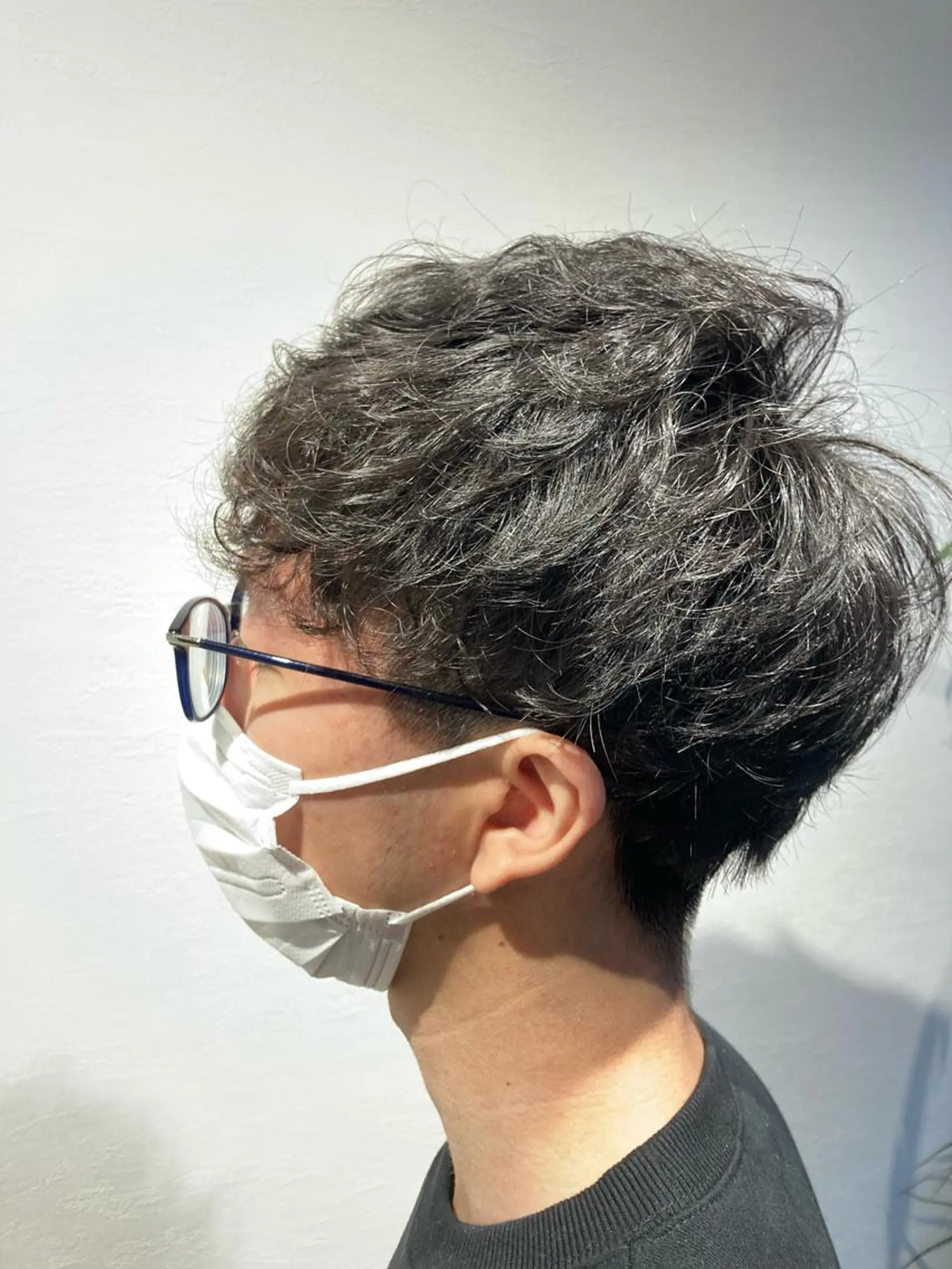 ショート パーマ メンズ パーマ ヘッドスパ メンズ特化💥荻窪 No.1柴田憲秀のヘアスタイル