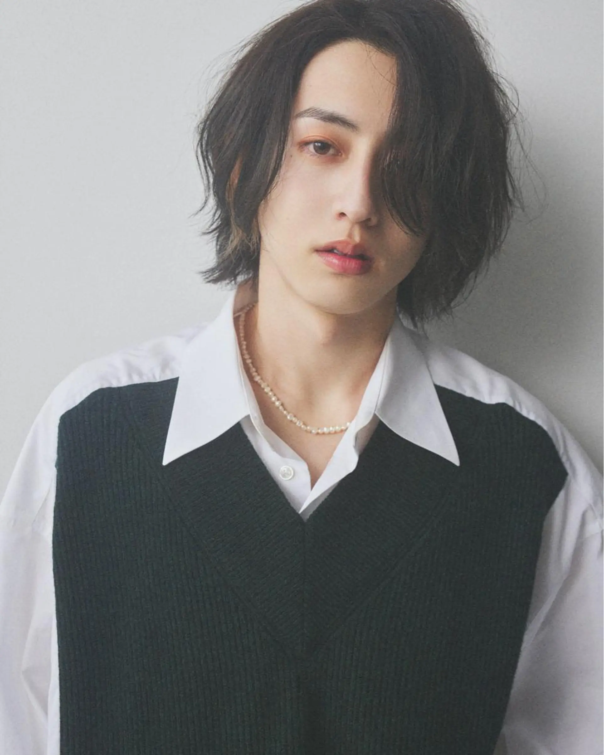 ミディアム カラー パーマ konno shoのヘアスタイル