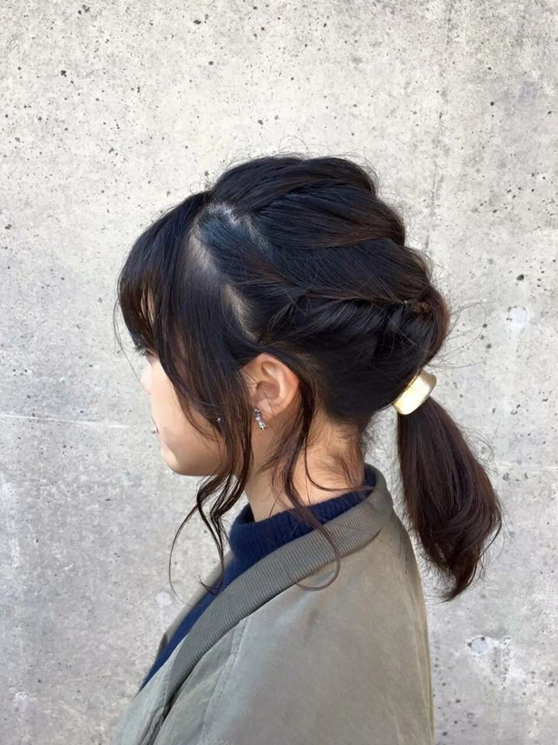 ミディアム ヘアアレンジ ツヤ美髪💐 髪質改善/高山愛来のヘアスタイル