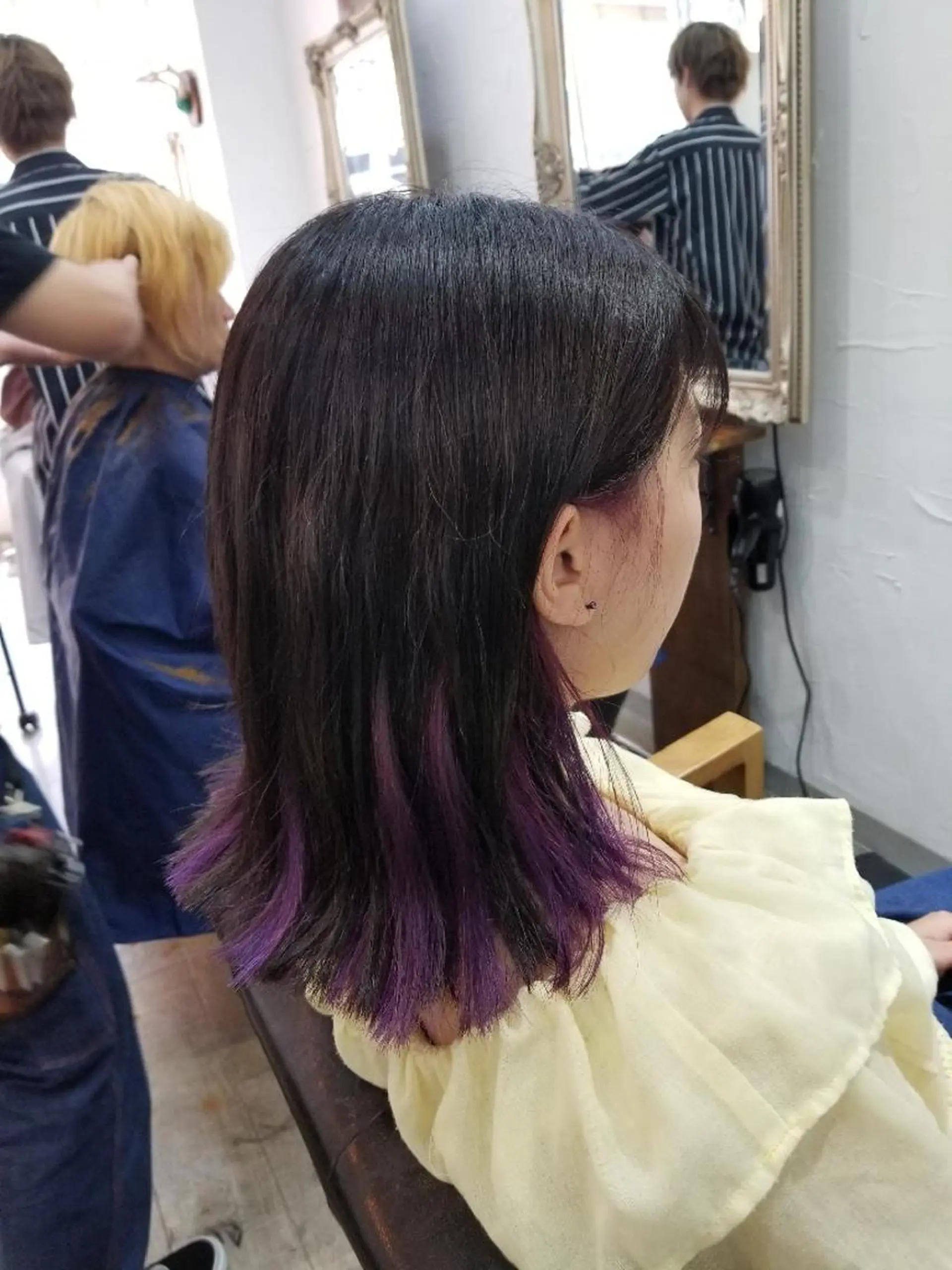 ミディアム カラー ヘアカラー bathair  所属・bathair 持田侑祐のヘアスタイル