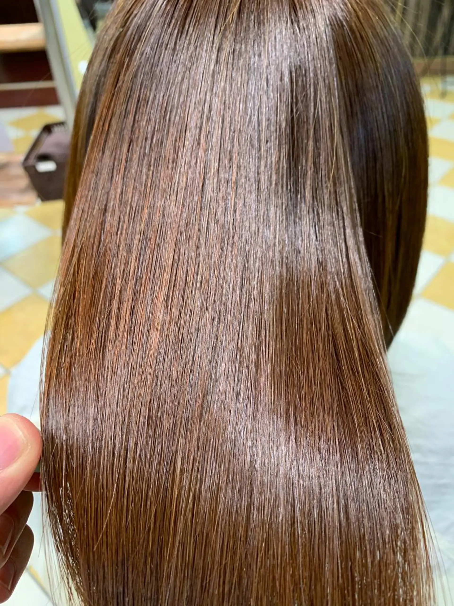 カラー 縮毛矯正 ササ　ユウキ/パーマ 縮毛矯正/髪質改善のヘアスタイル