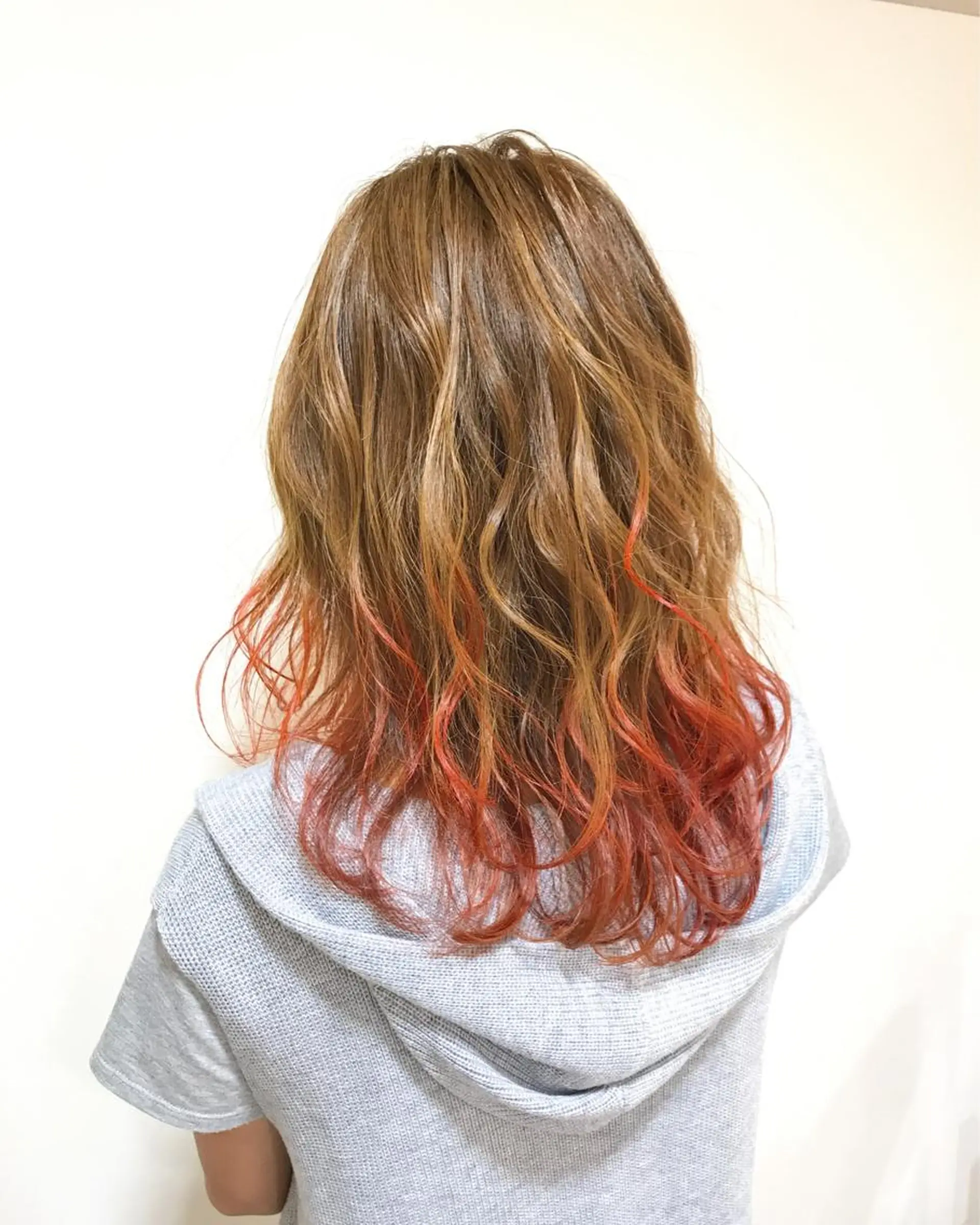 ミディアム カラー レッドカラー MIRU by INCE HAIR所属・chiyo yasuのヘアスタイル