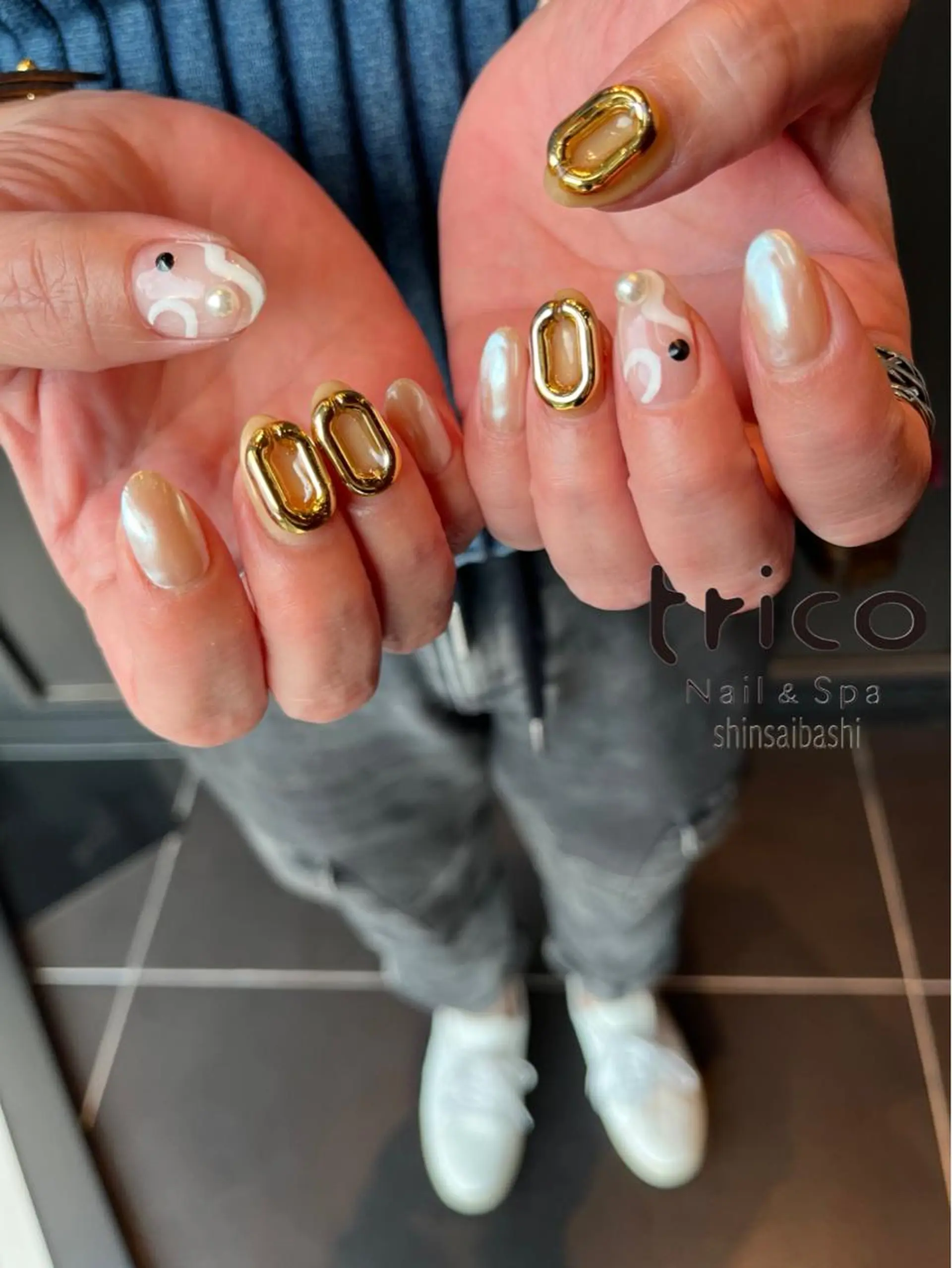 ネイル ハンドネイル 竹本 恵美のネイルデザイン