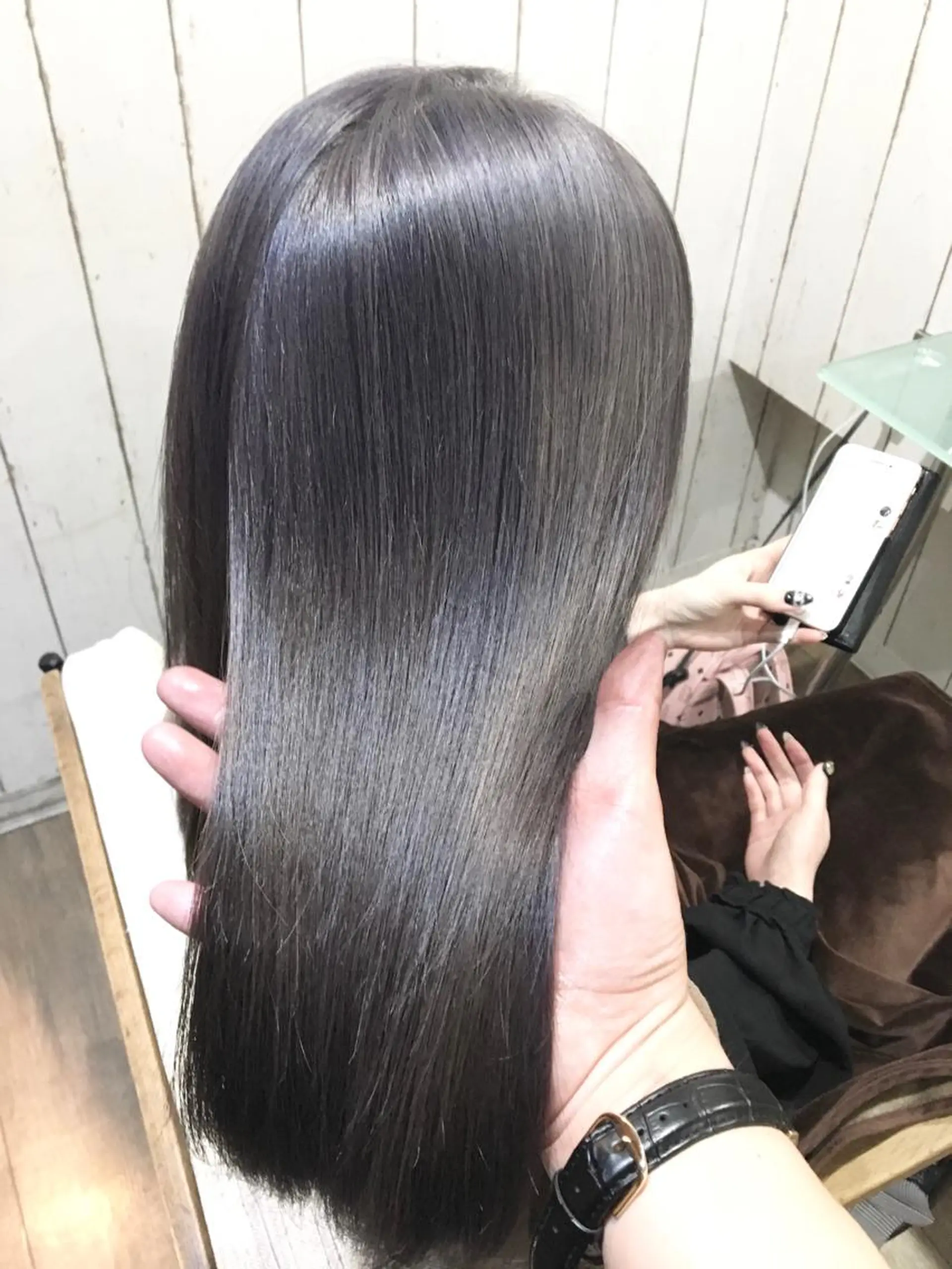 ミディアム カラー パーマ ヘアアレンジ アッシュ バレイヤージュ ベージュカラー ブリーチ 透明感カラー カット ヘアカラー トリートメント RecheRche【池袋】所属・👑指名率No.1 👑坂口飛翔のヘアスタイル