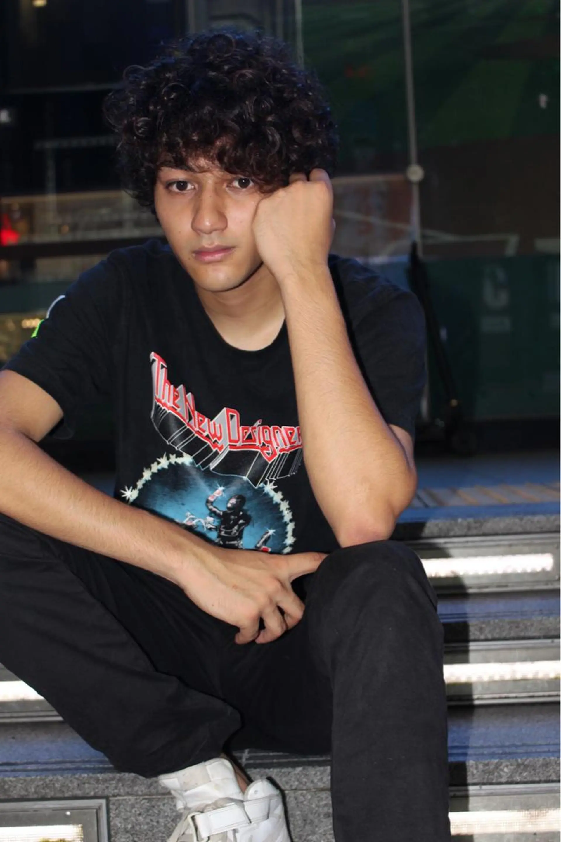 ショート パーマ ヘアアレンジ メンズ リルウヘアー 天王寺のヘアスタイル