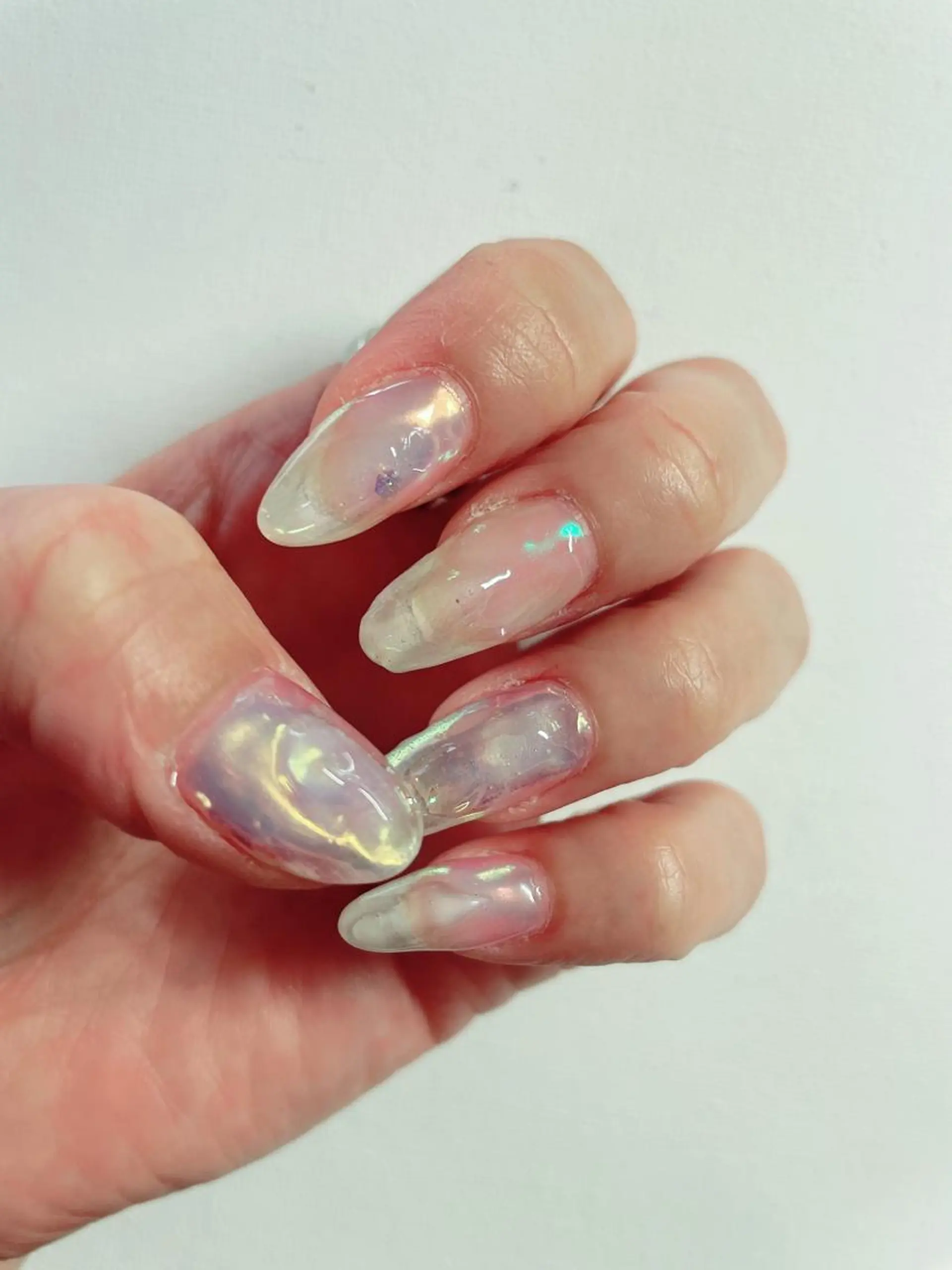 ネイル 氷ネイル・うるうるネイル ミラーネイル Nail &Beauty Salon ☆Kirari☆所属・ビューティサロン ☆Kirari☆のネイルデザイン