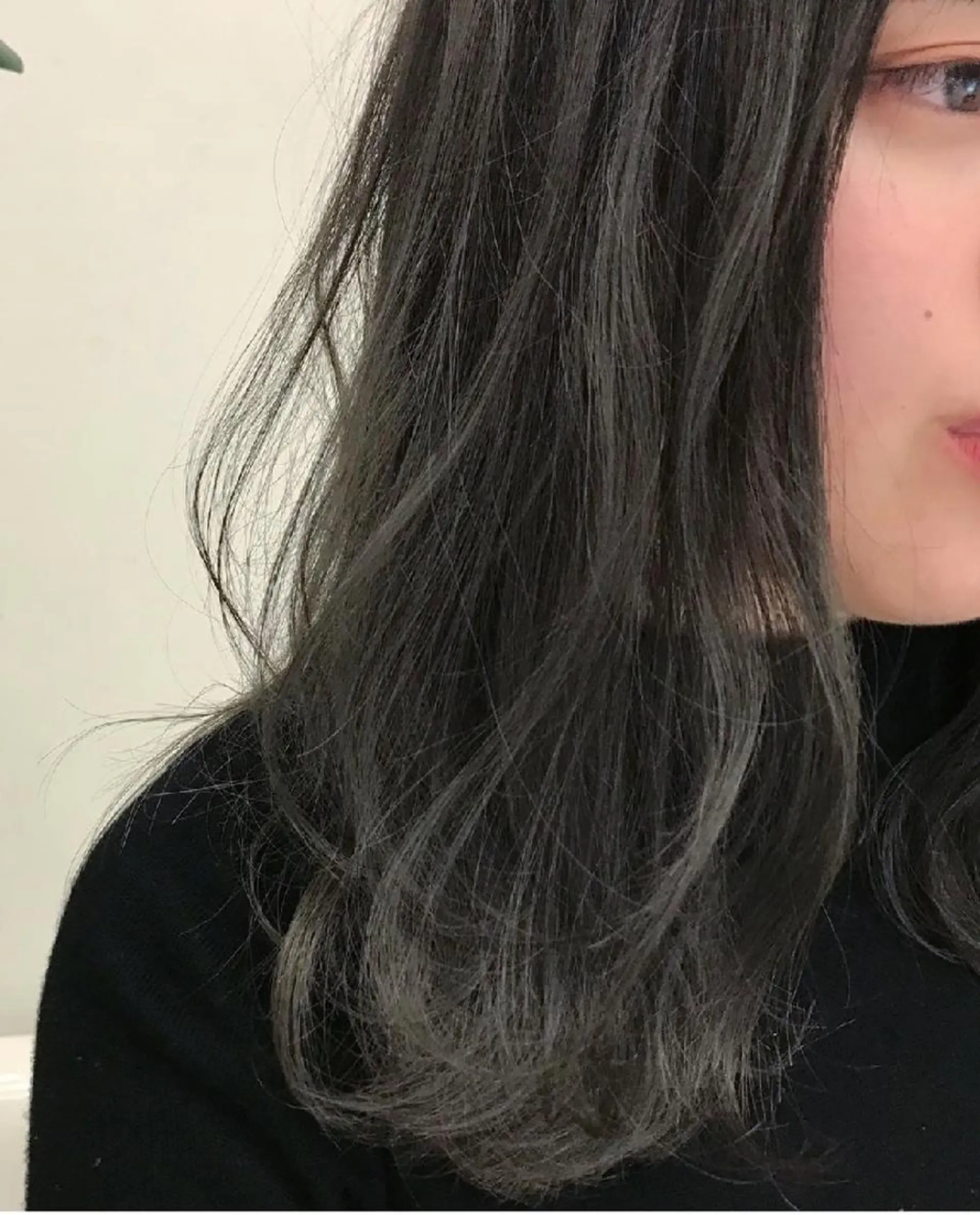 ミディアム 美髪矯正/艶カラー ボブ/栄/鐘ヶ江純也のヘアスタイル