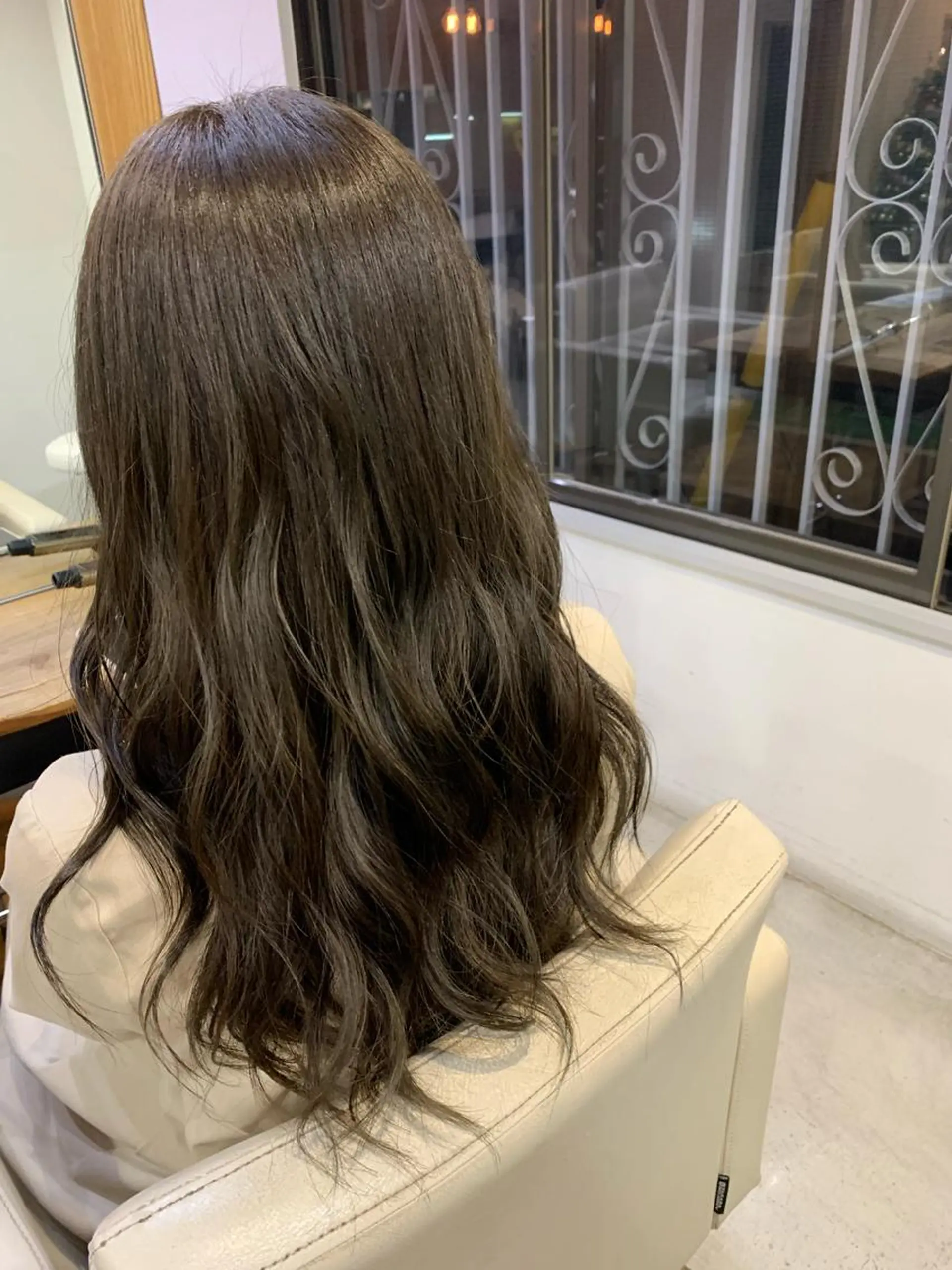 ロング カラー カット ヘアカラー 物井 南帆 （ものいみほ）のヘアスタイル