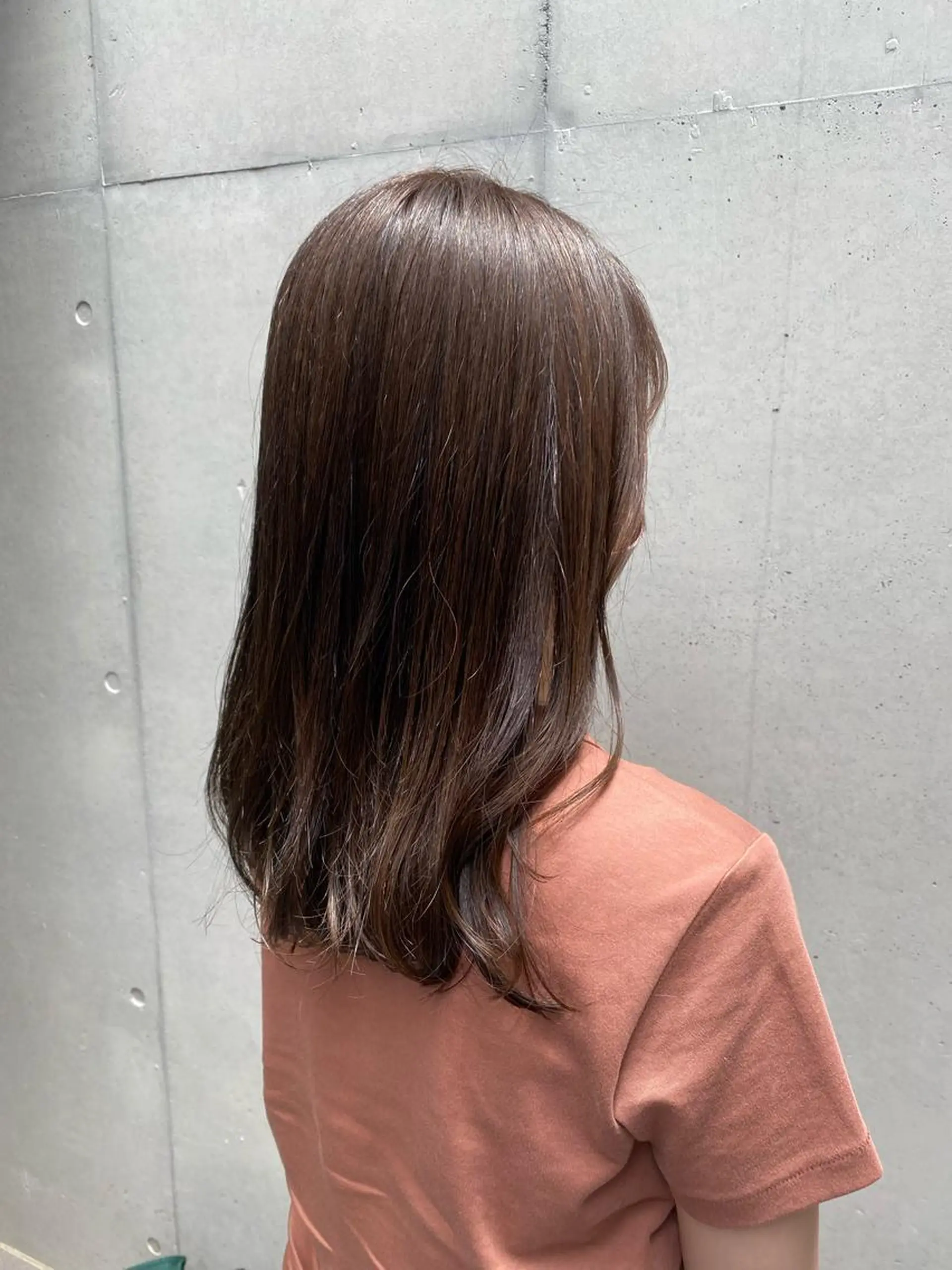 セミロング カット ヘアカラー トリートメント ✨透明感カラー✨ 🦖佐々木未来🦕のヘアスタイル