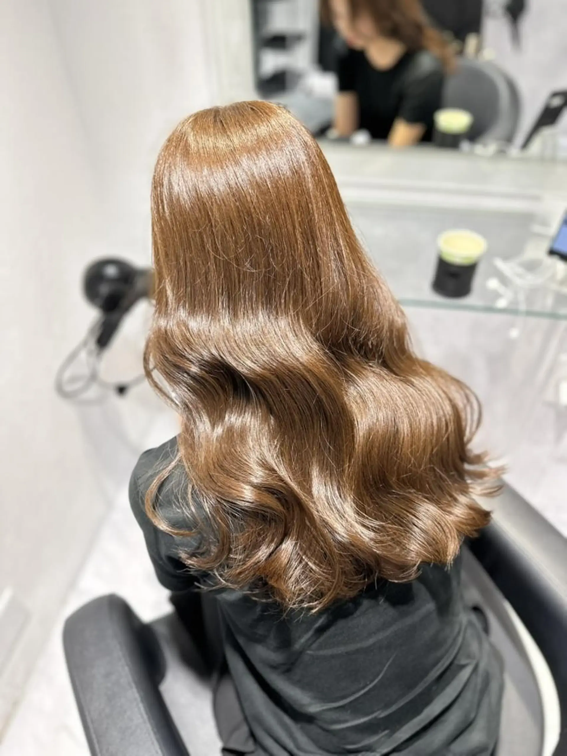 カラー ヘアカラー トリートメント ヘッドスパ ヘアセット 柔らか🪽透明感🫧 ブラウン/横浜101のヘアスタイル