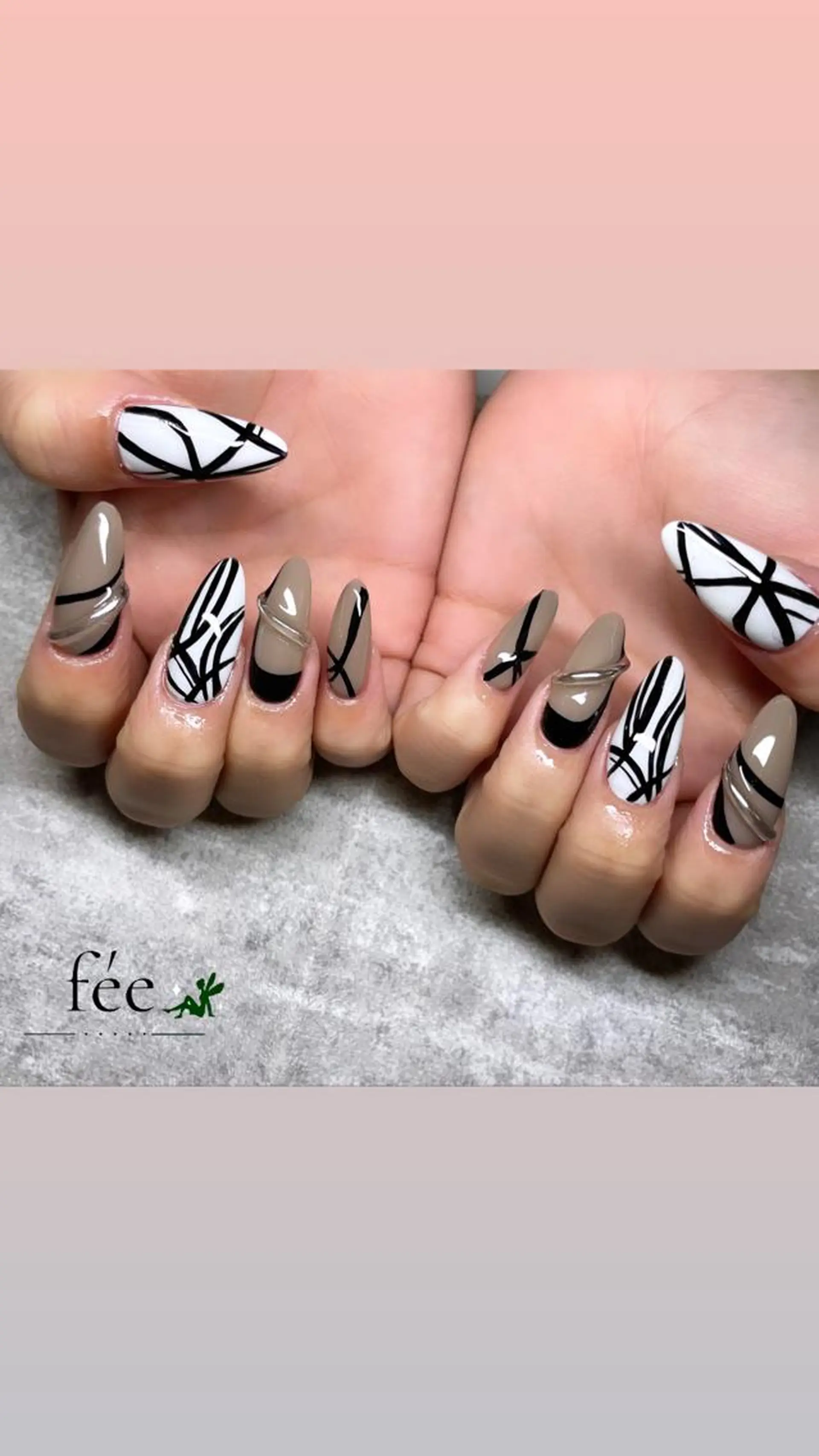 ネイル フットネイル ジェルネイル 韓国ネイル マグネットネイル ミラーネイル ハンドネイル nail salon fee（フィー）のネイルデザイン