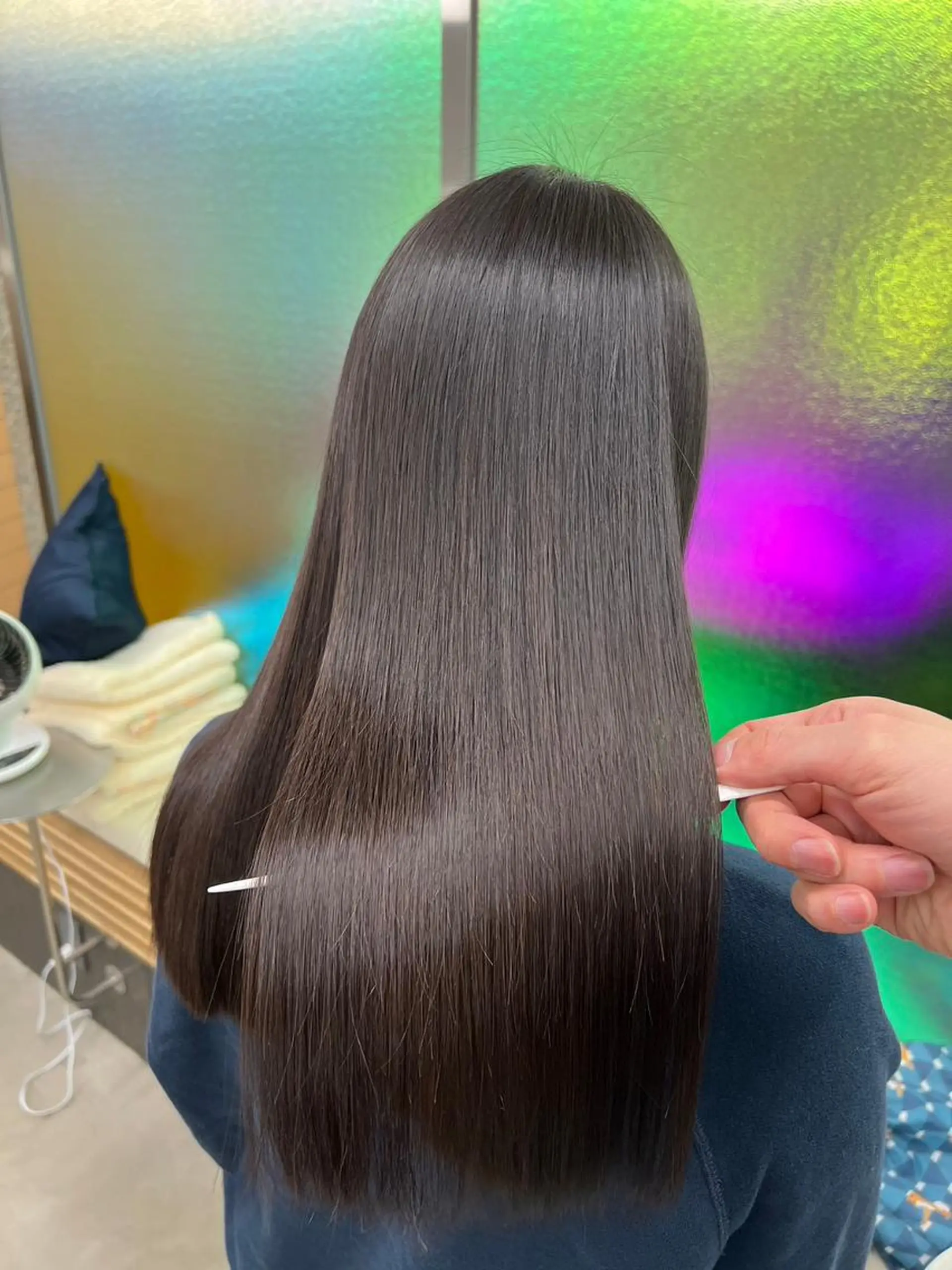 カラー パーマ ヘアアレンジ ショート アディクシーカラー アッシュ ベージュカラー ブラウンカラー ブラウンベージュ カット ヘアカラー トリートメント 【ヘアケア特化型】 newi天王寺のヘアスタイル