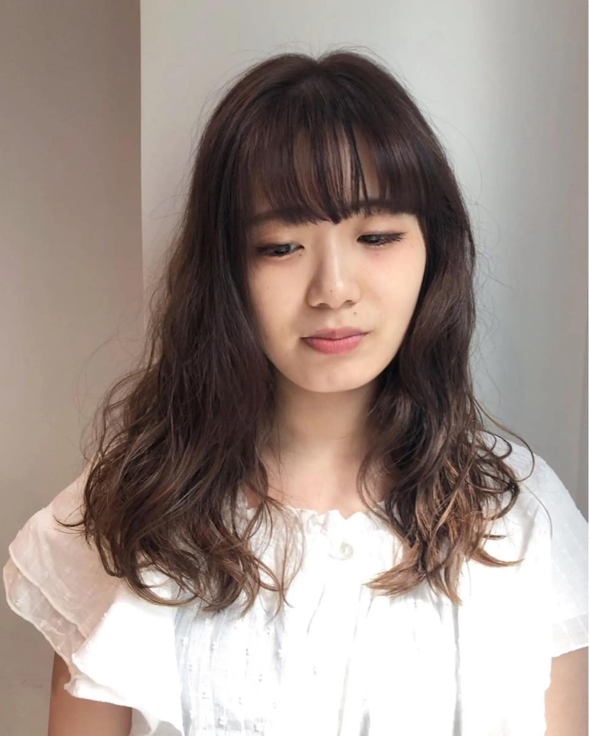 ロング カラー ベージュカラー ブリーチ ピンクカラー ピンクベージュ spooopy所属・🕊大垣 めぐみ🕊のヘアスタイル