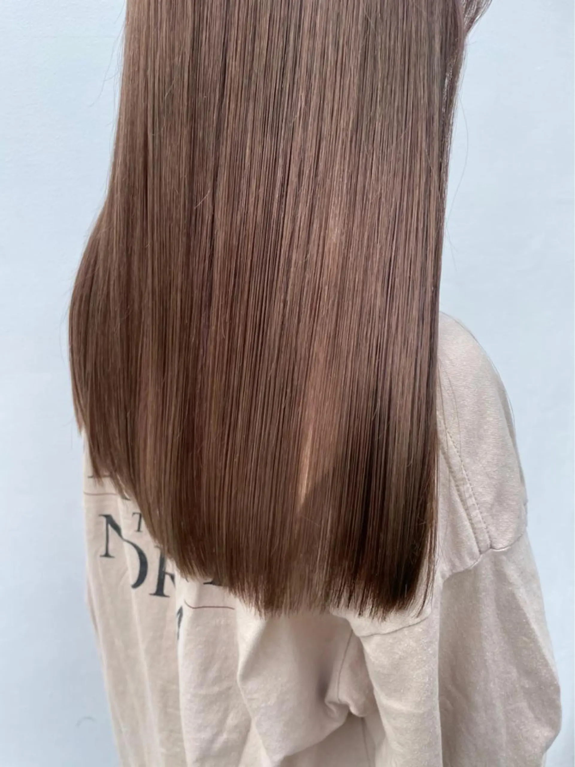 カラー ヘアカラー 縮毛矯正 AIRI layer cut hairのヘアスタイル