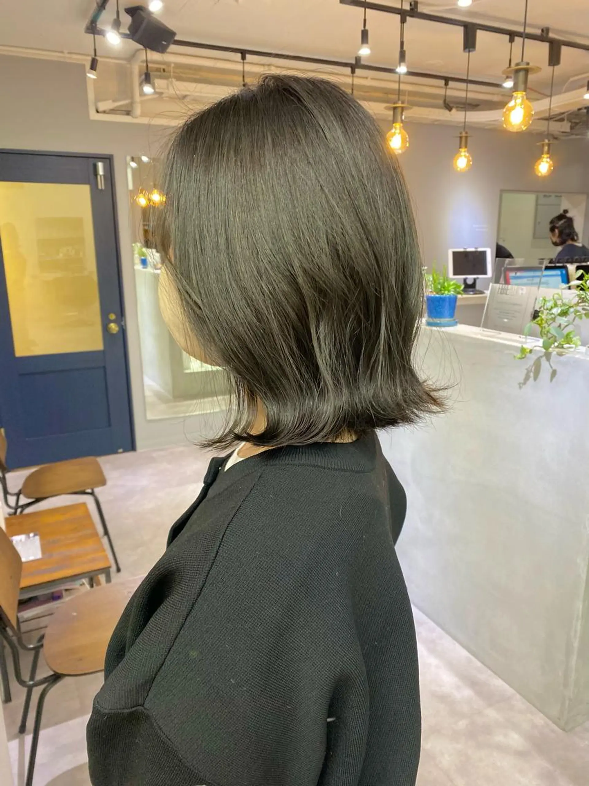 ミディアム カラー きよはらちさき🍑 柔らかカラー🌱🫧のヘアスタイル