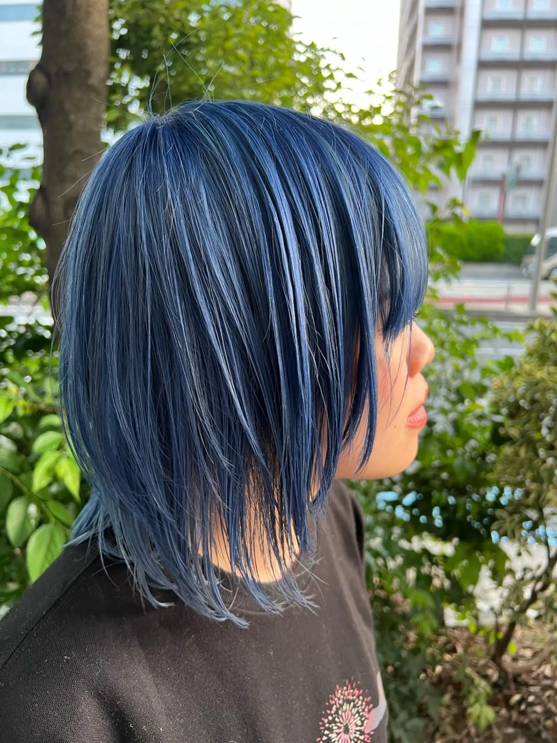 ミディアム 堀江 /木下椋麻のヘアスタイル