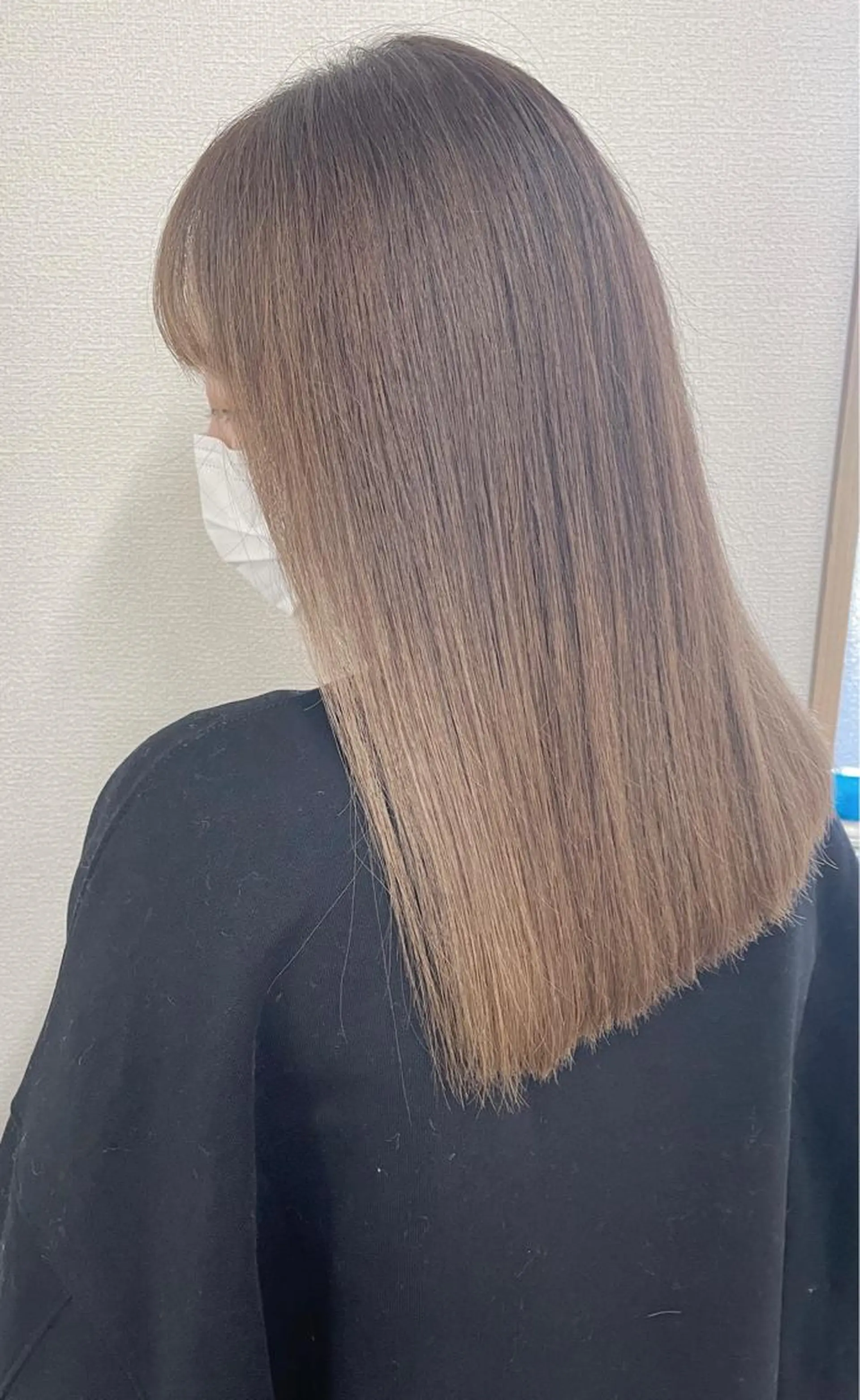 ロング カラー ケアブリーチ /髪質 改善/古橋圭史郎のヘアスタイル