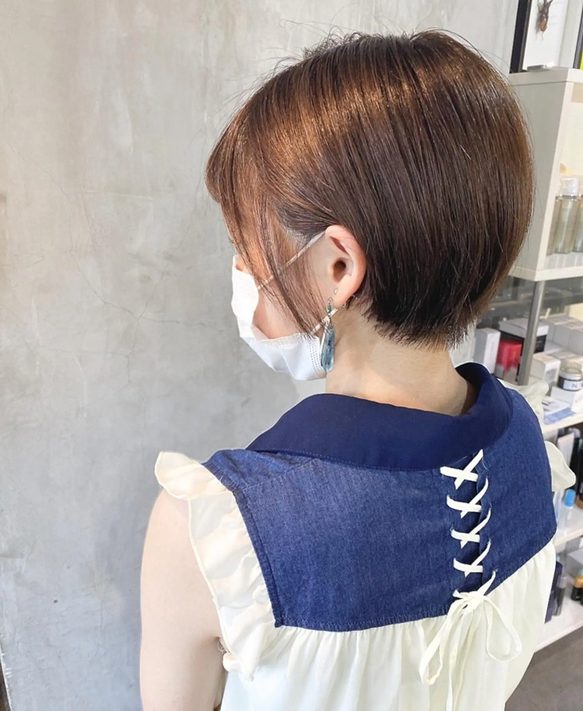 ショート カラー ヘアアレンジ stylist/蛯谷 珠里のヘアスタイル