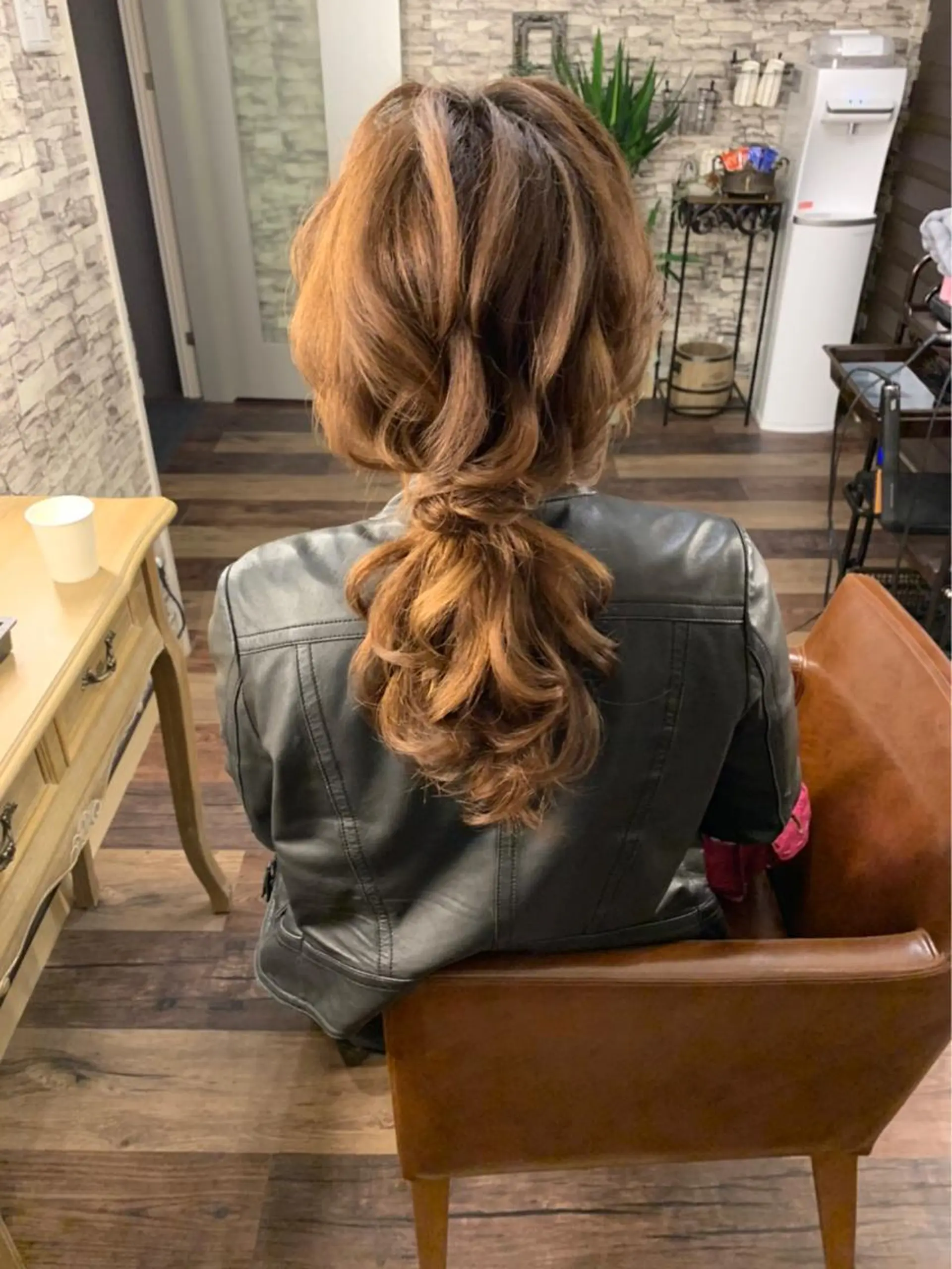 ミディアム カラー ヘアアレンジ hair make  Lucciのヘアスタイル