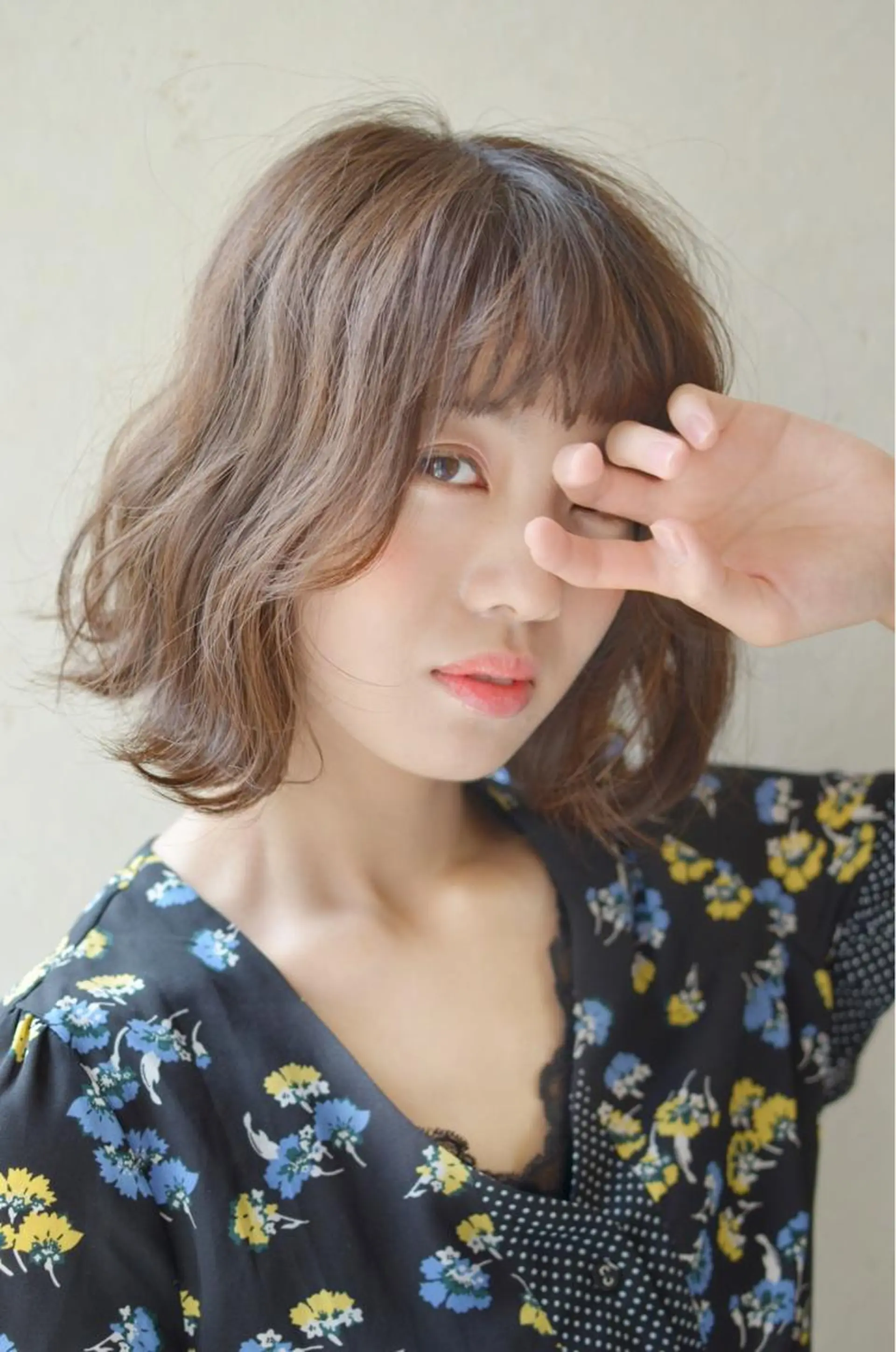 ショート カラー OAK溝の口 𖠋SHINYAのヘアスタイル