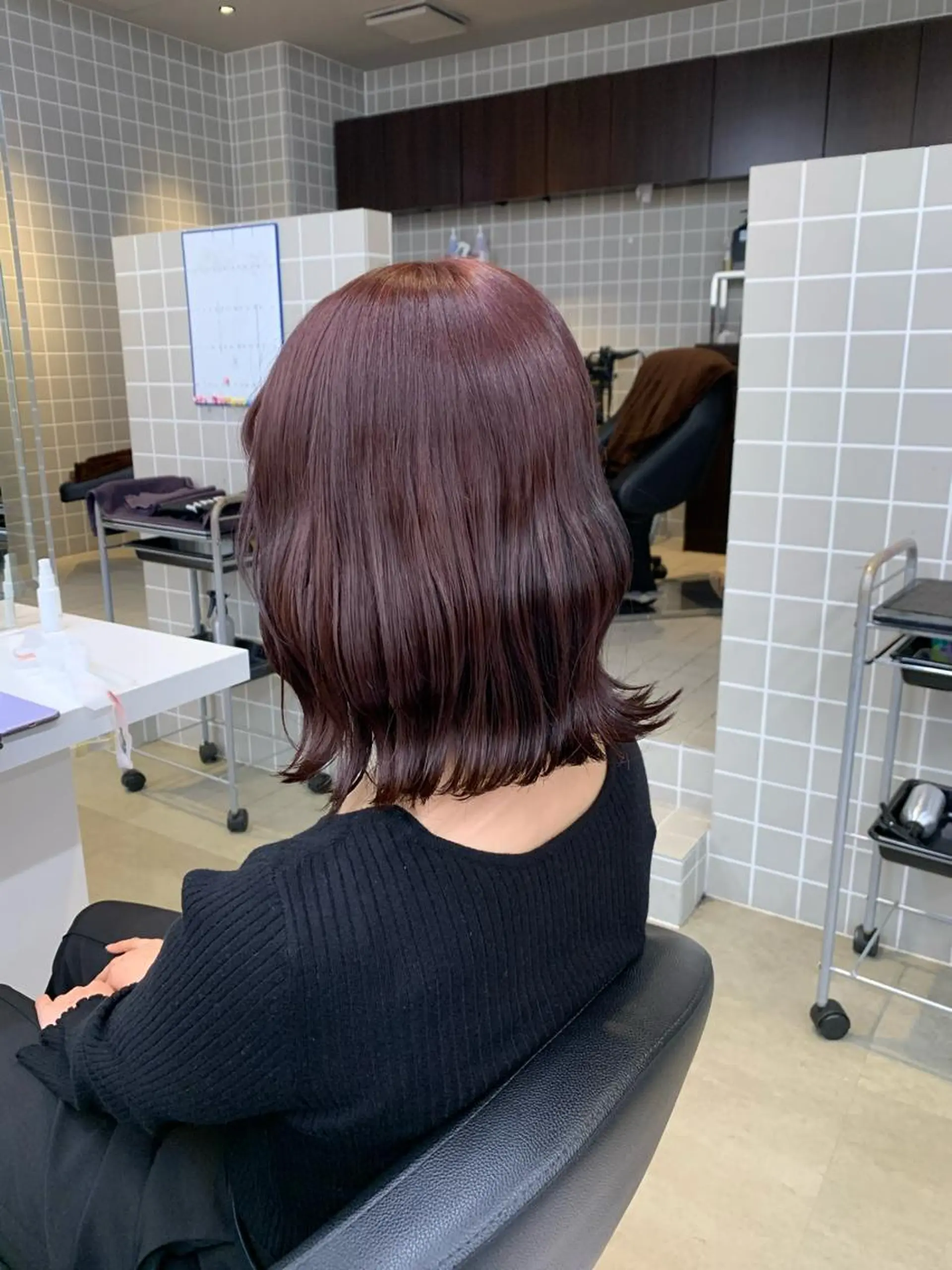 セミロング neon hair所属・🩵 JURI🩵のヘアスタイル