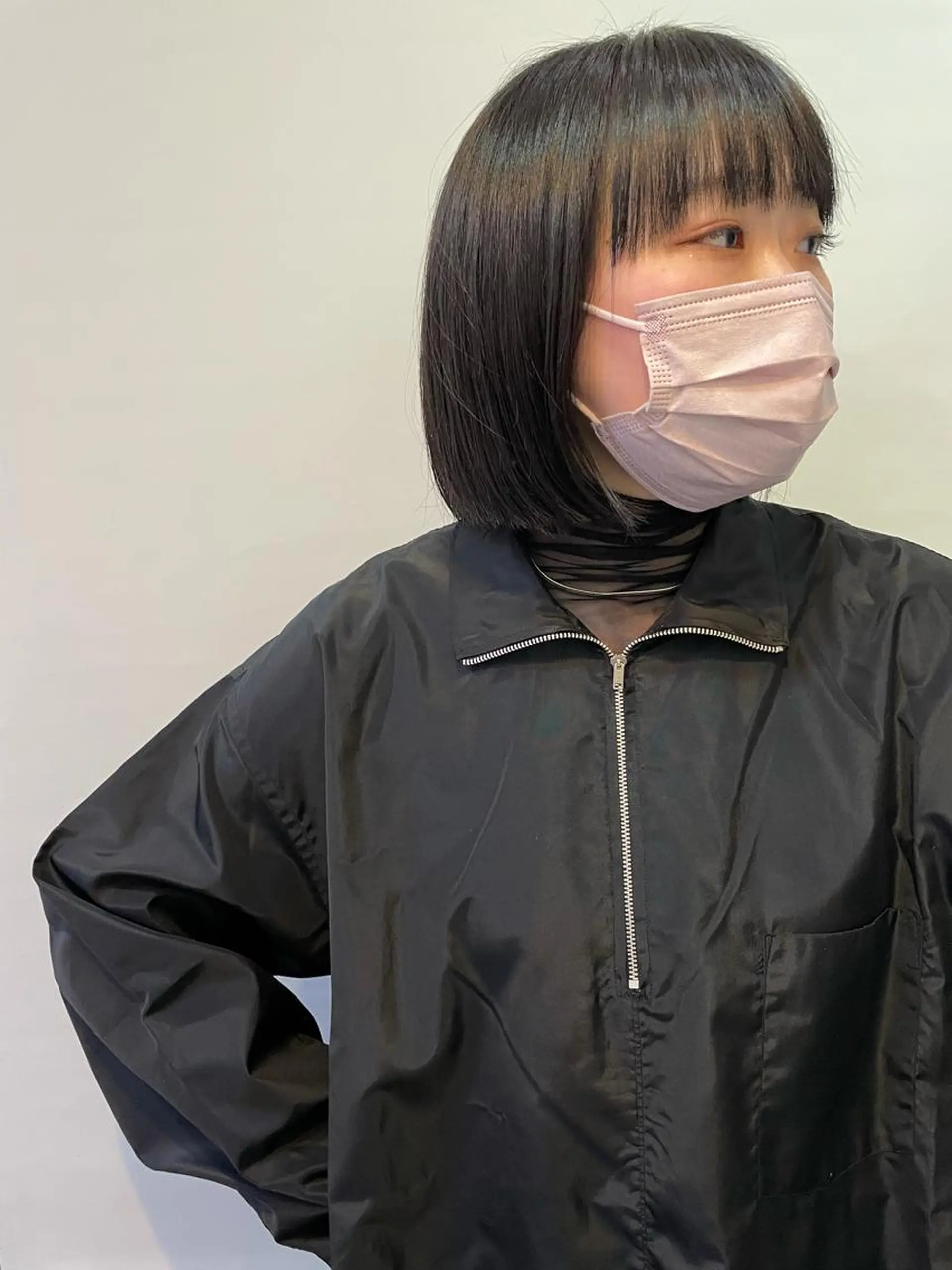 ショート カラー silo所属・silo MOKA 顔周りカット🦦のヘアスタイル