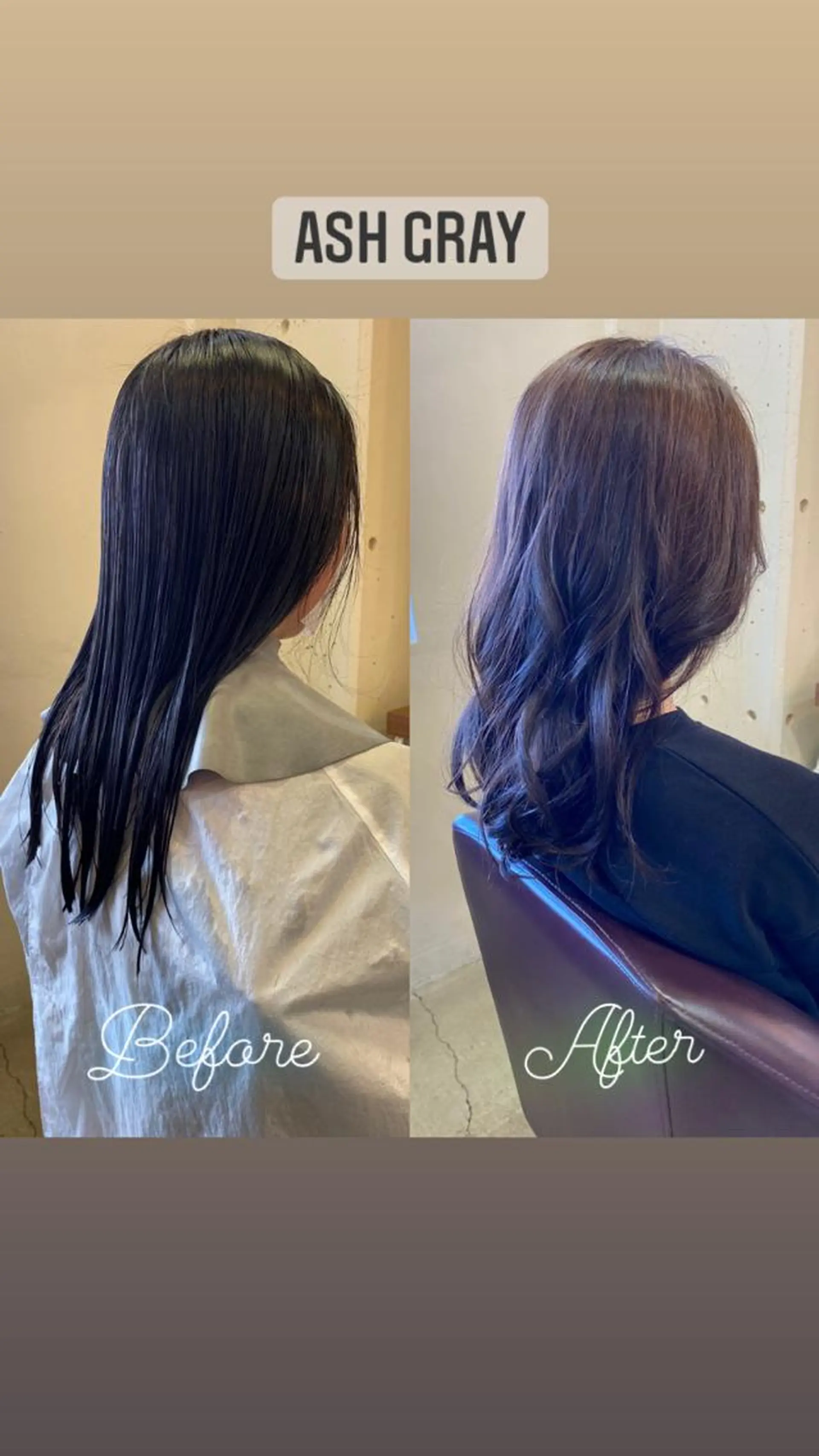 ロング カラー ヘアアレンジ アイブロウ アッシュ アッシュグレー 透明感カラー 眉カラー 卒業式のヘアスタイル SALOWIN京都河原町Suite店所属・外国人風レイヤー/ ハイトーンSHUのヘアスタイル