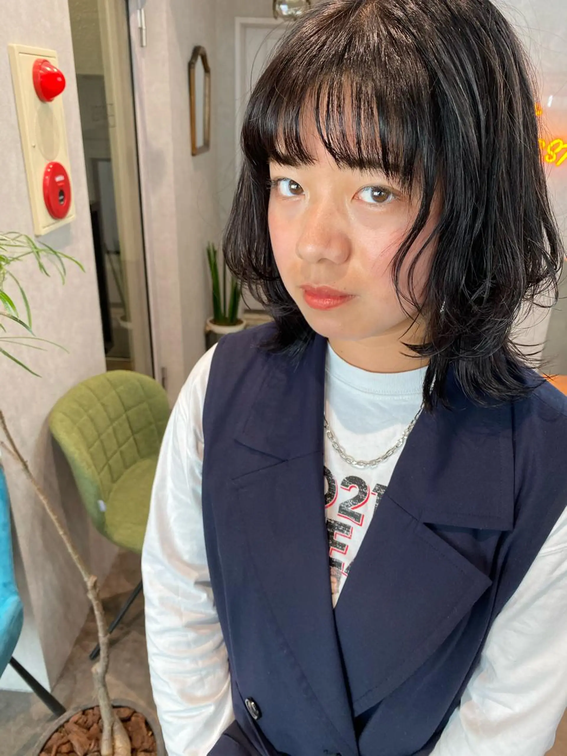 ミディアム カラー ヘアアレンジ XENA表参道 MIKUのヘアスタイル