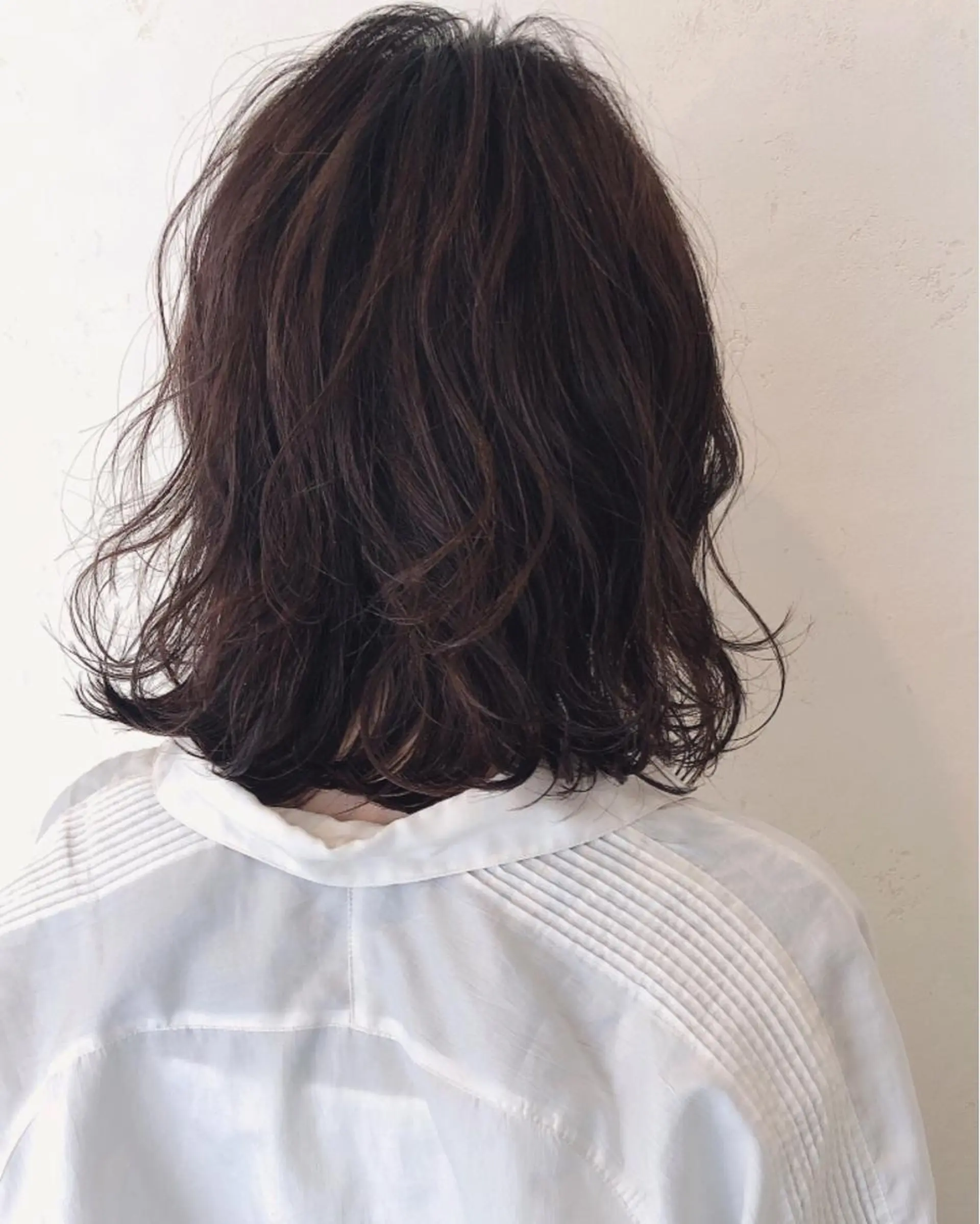 ミディアム The book hand salon所属・伊藤 さやかのヘアスタイル