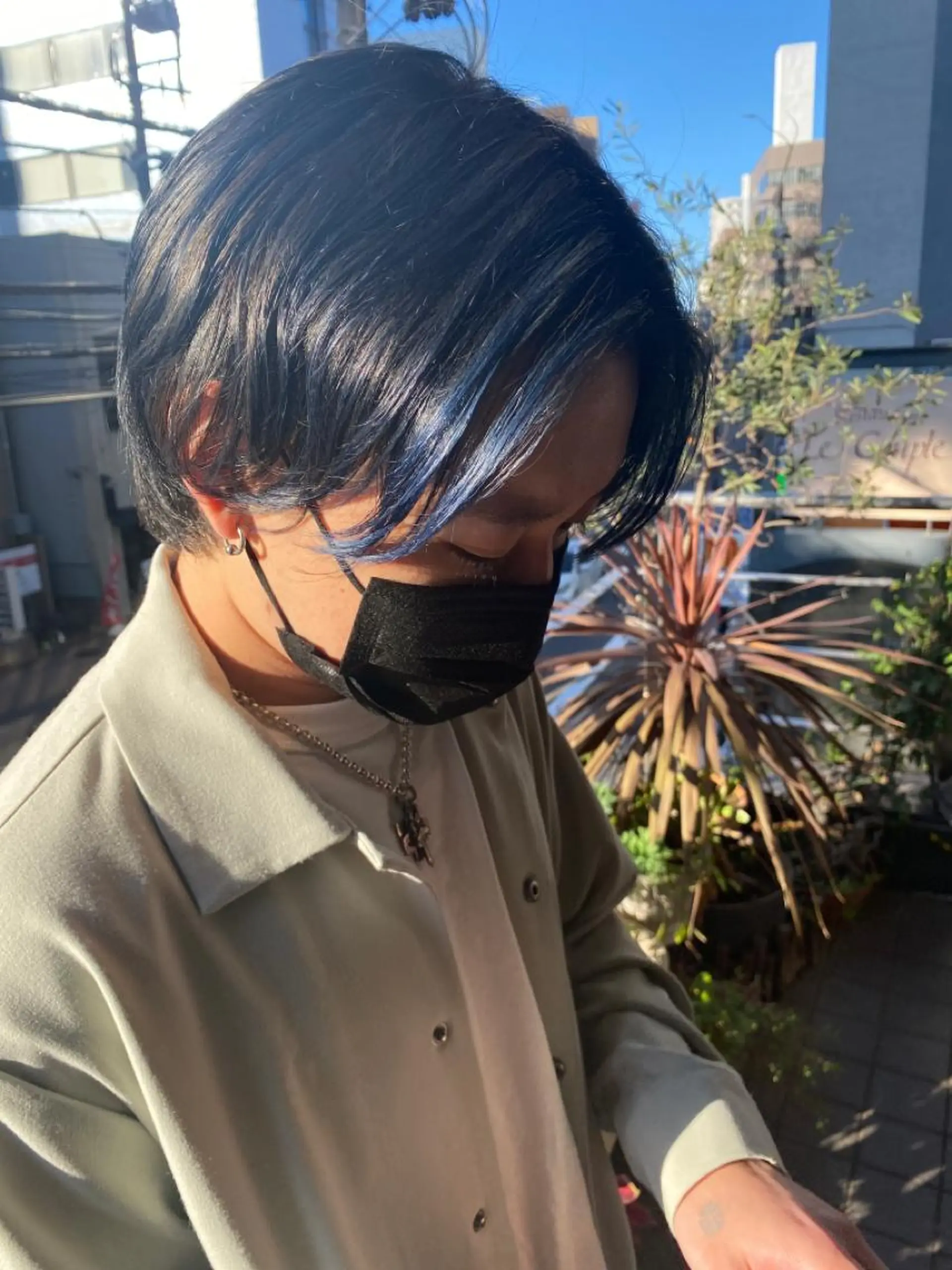 ショート カラー 舟橋 りんかのヘアスタイル