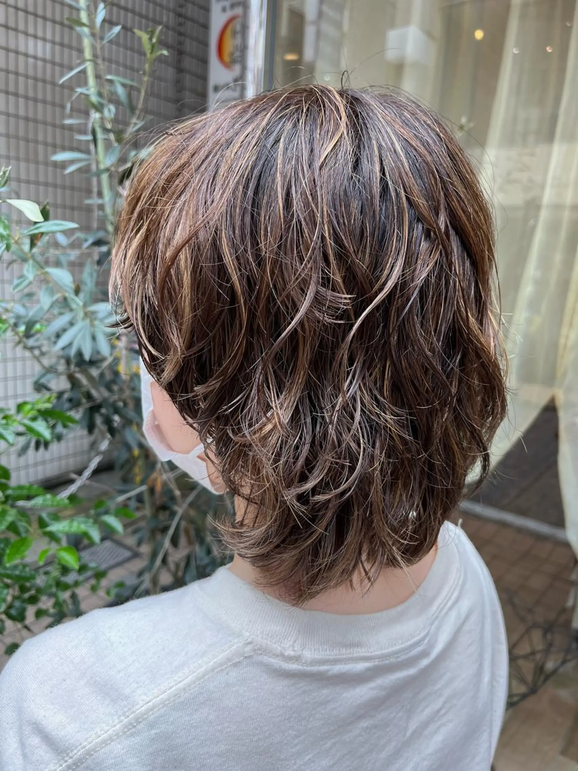 カラー 【eight宿河原】 すぎもとはづきのヘアスタイル