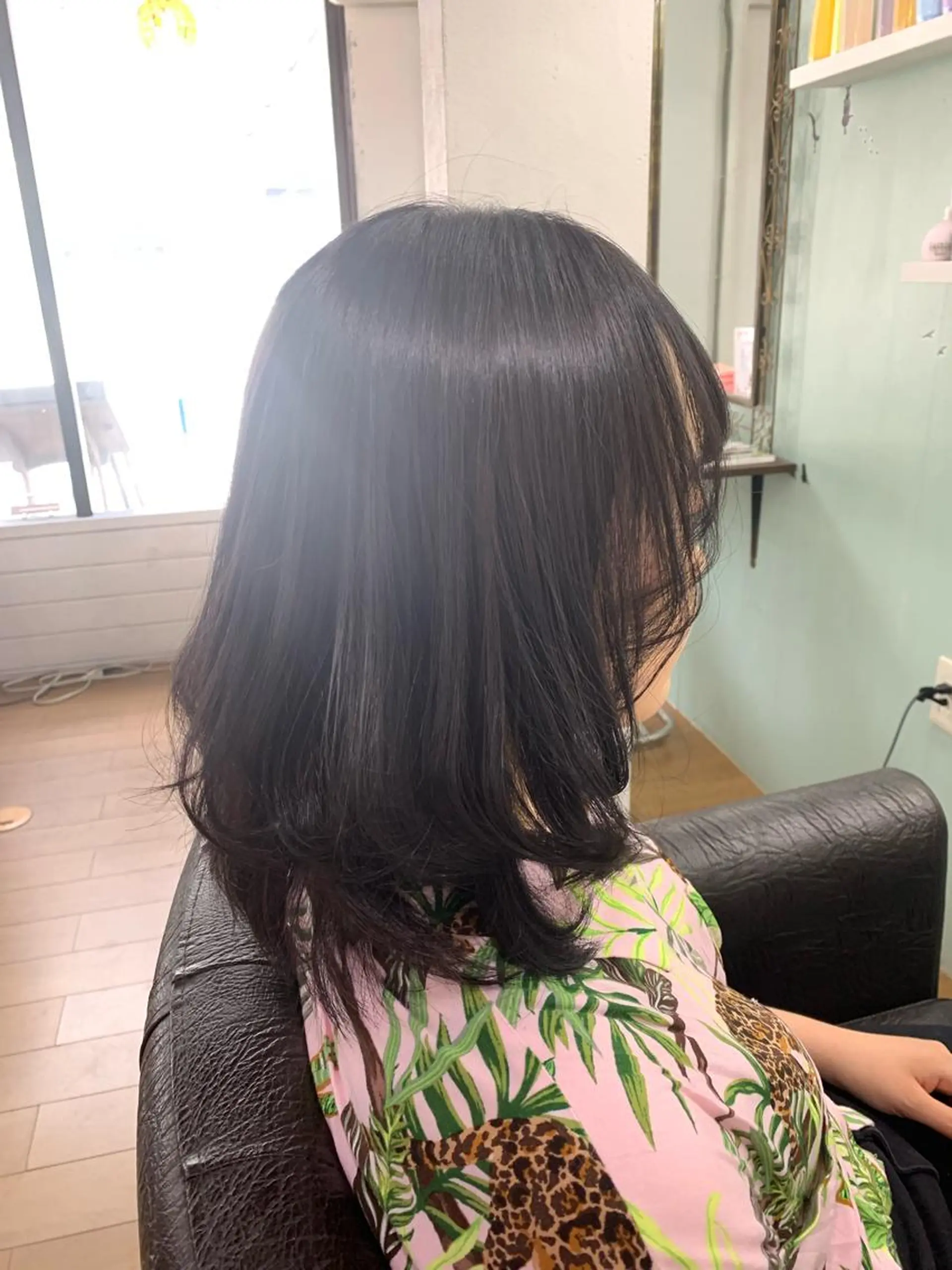 ミディアム R ri R takagiのヘアスタイル