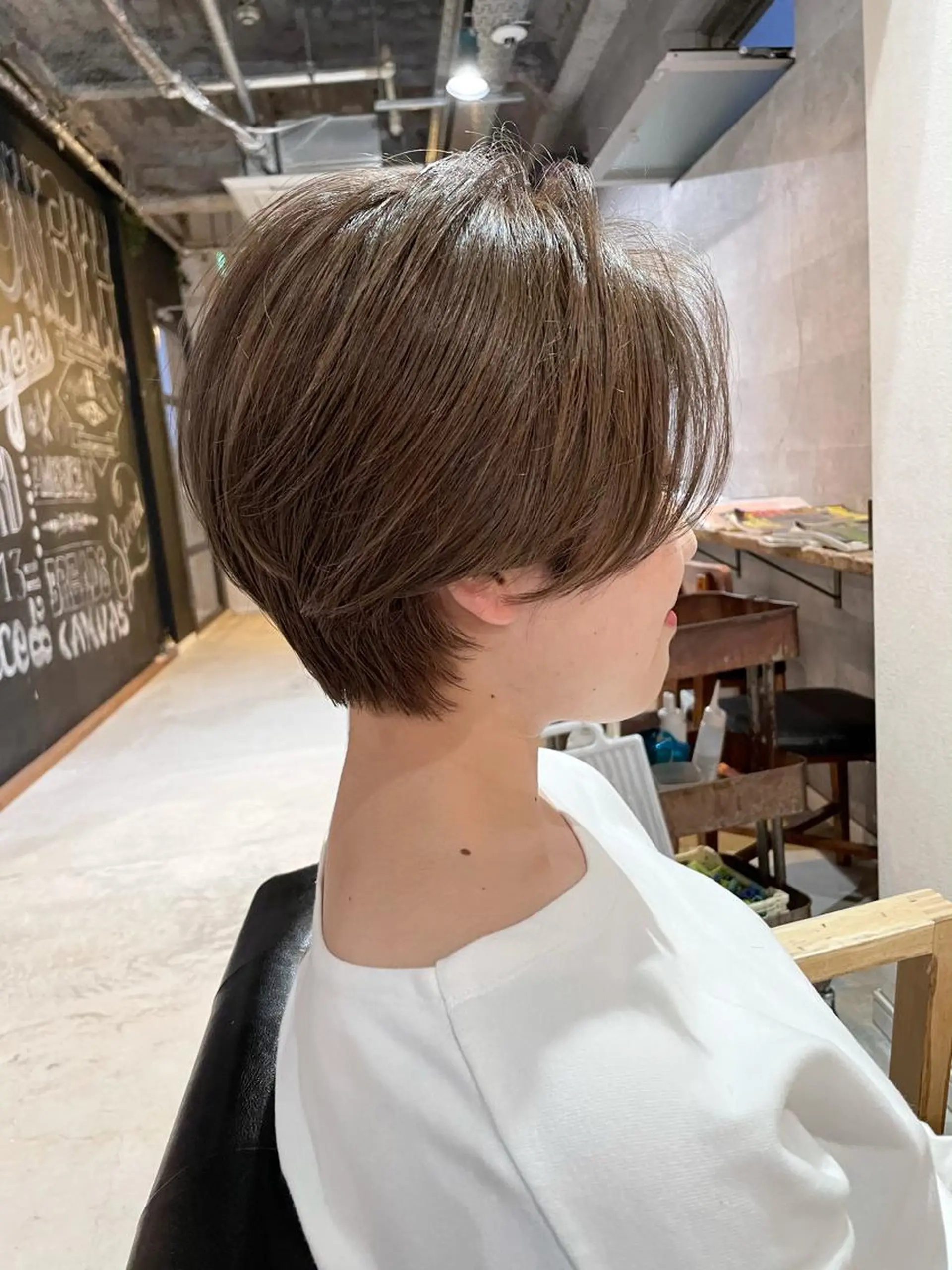 ショート カラー メンズヘア/レイヤー /ボブ山内春輝のヘアスタイル