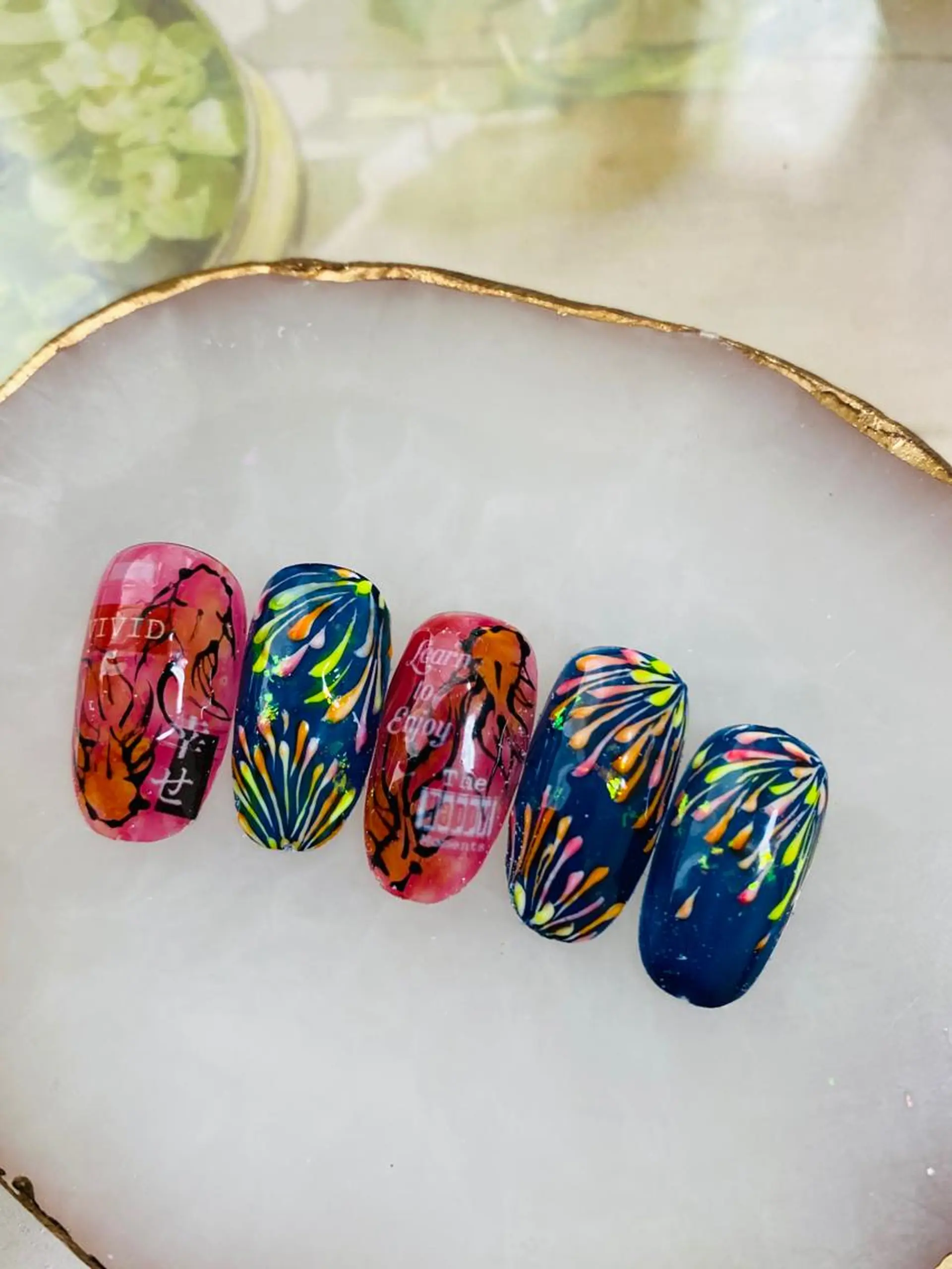 ネイル 自宅ネイルサロン ♦️nuance♦️のネイルデザイン