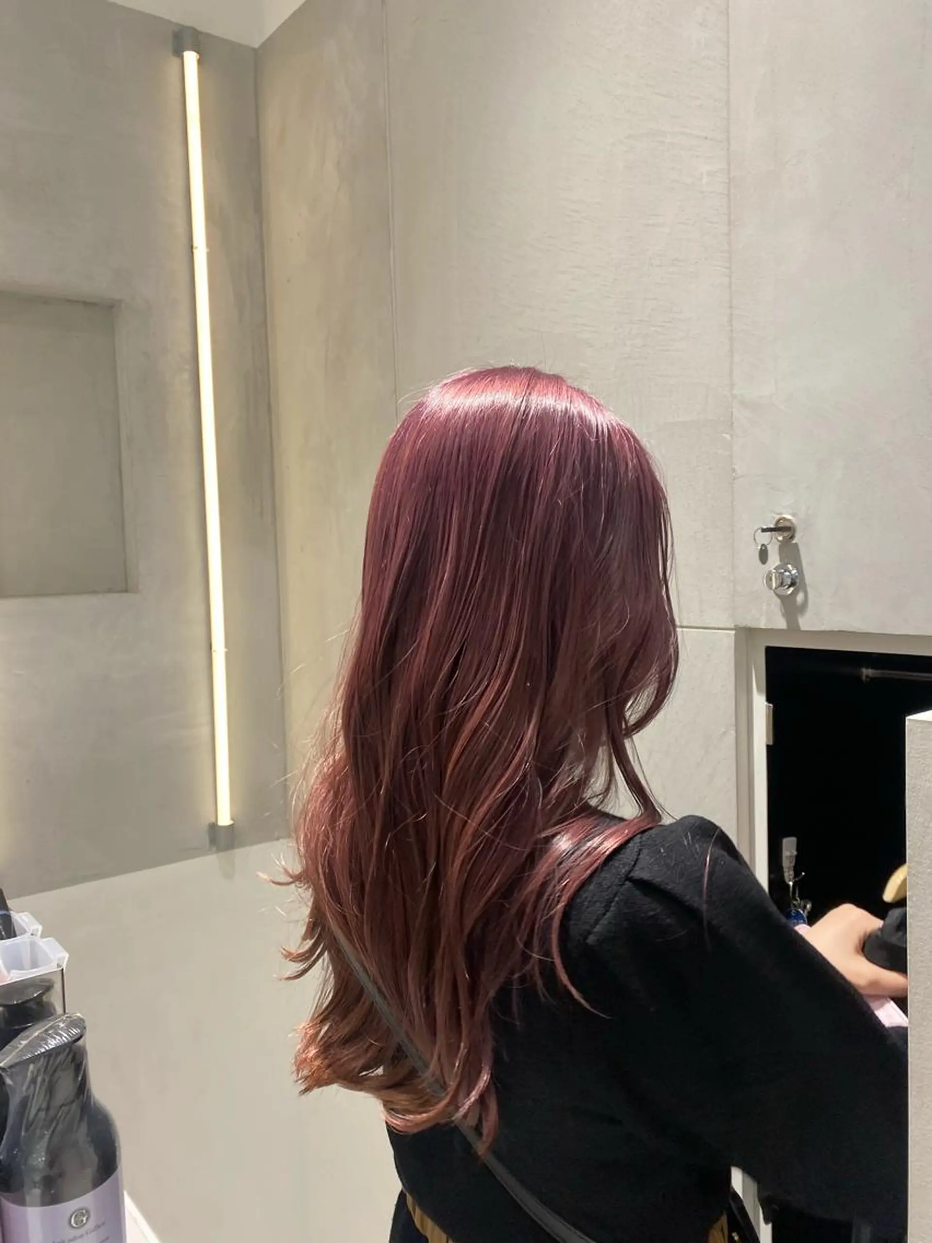 ロング カラー ヘアカラー トリートメント ヘアセット ナチュラル/韓国💎 haruka 💎のヘアスタイル