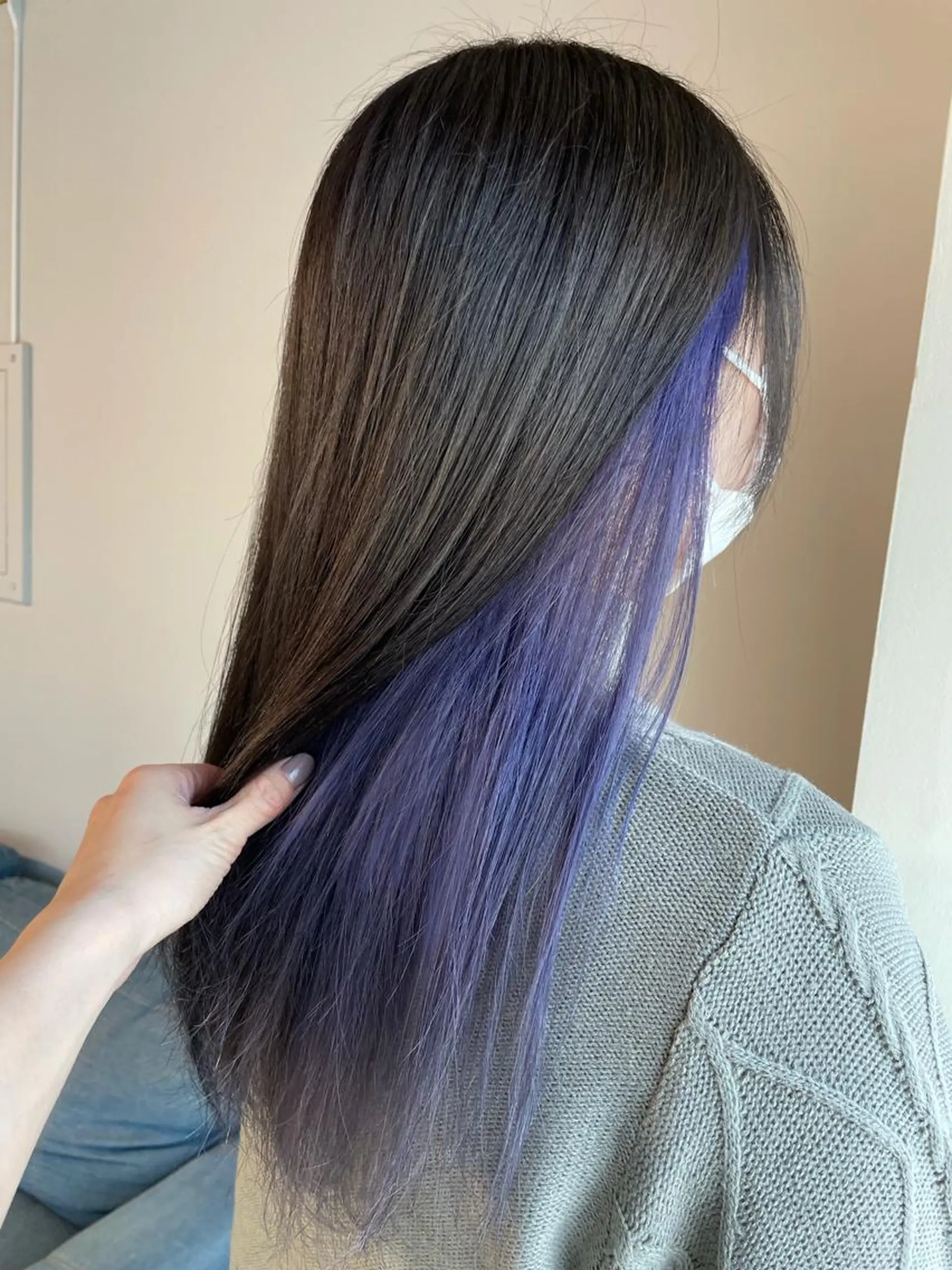 ミディアム カラー ベージュカラー インナーカラー ボブ ボブインナー La fith hair ray所属・メンズ/パーマ/ ブリーチ/KAITOのヘアスタイル