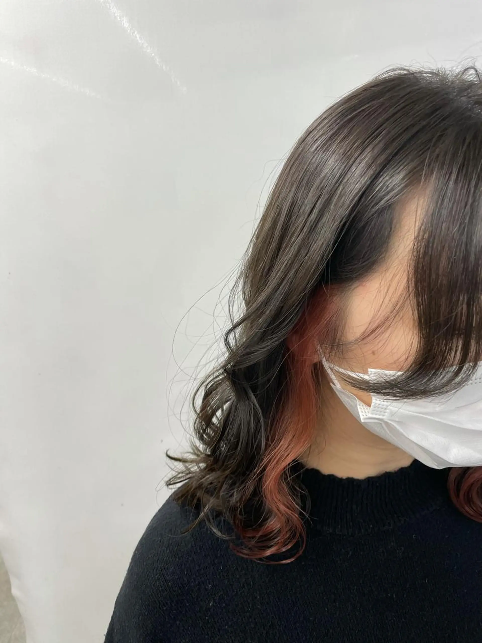 セミロング カット ヘアカラー トリートメント 🌟髪質改善ケアカラ ー美髪縮毛矯正y🌟のヘアスタイル