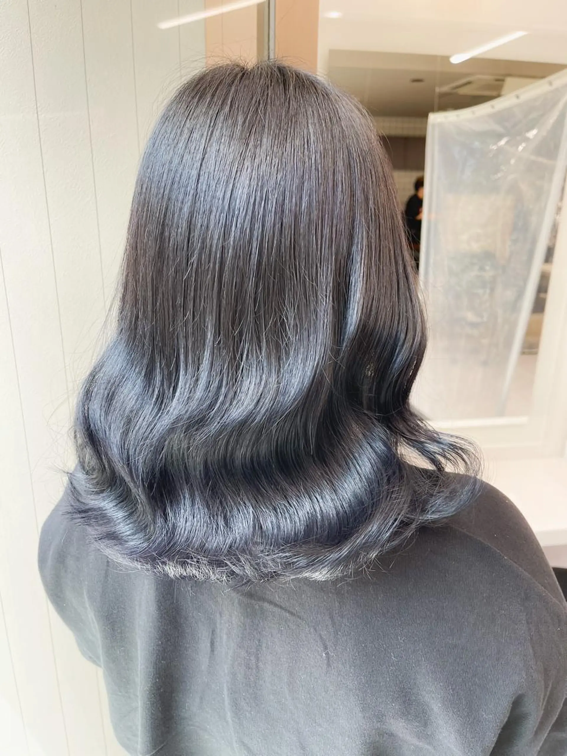 カラー ヘアカラー トリートメント ヘッドスパ 🌈ハイトーン×暗髪 🦄TAKUMI🦄のヘアスタイル